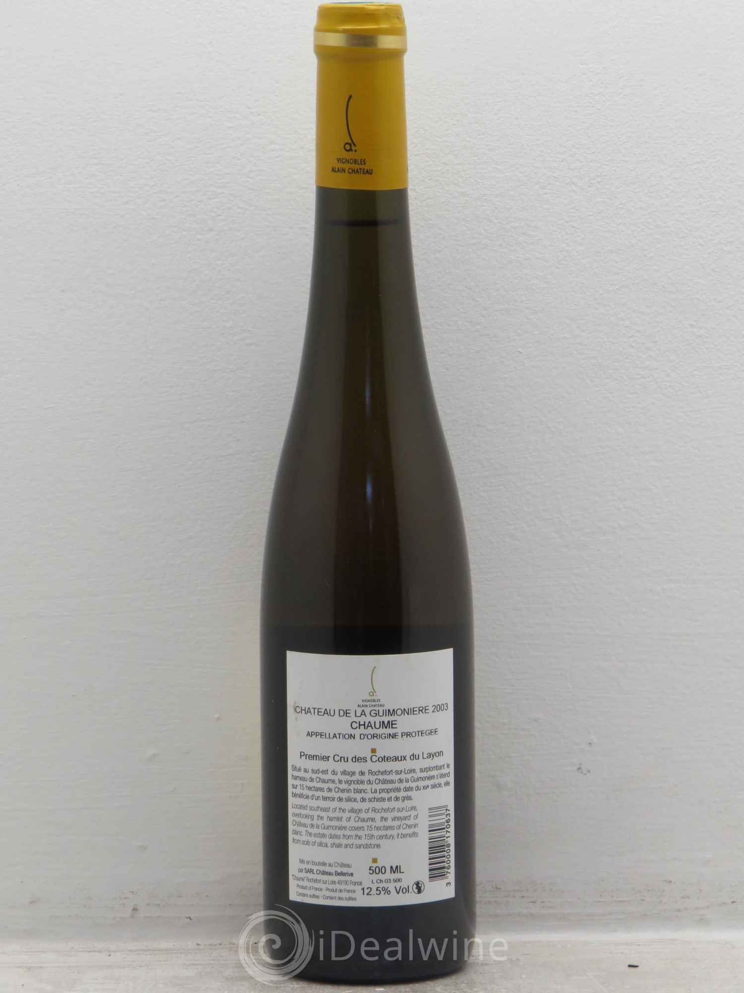 Coteaux du Layon 2003 - Posten von 1 Flasche - 1
