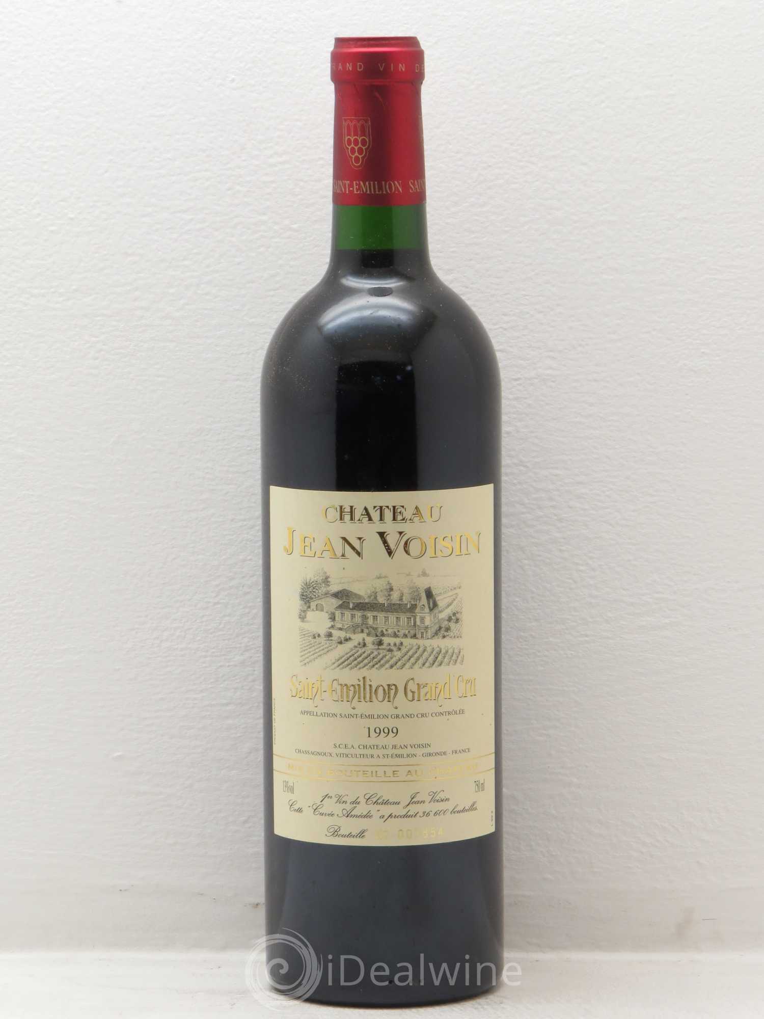Saint-Émilion Château Jean Voisin 1999 - Posten von 1 Flasche - 0
