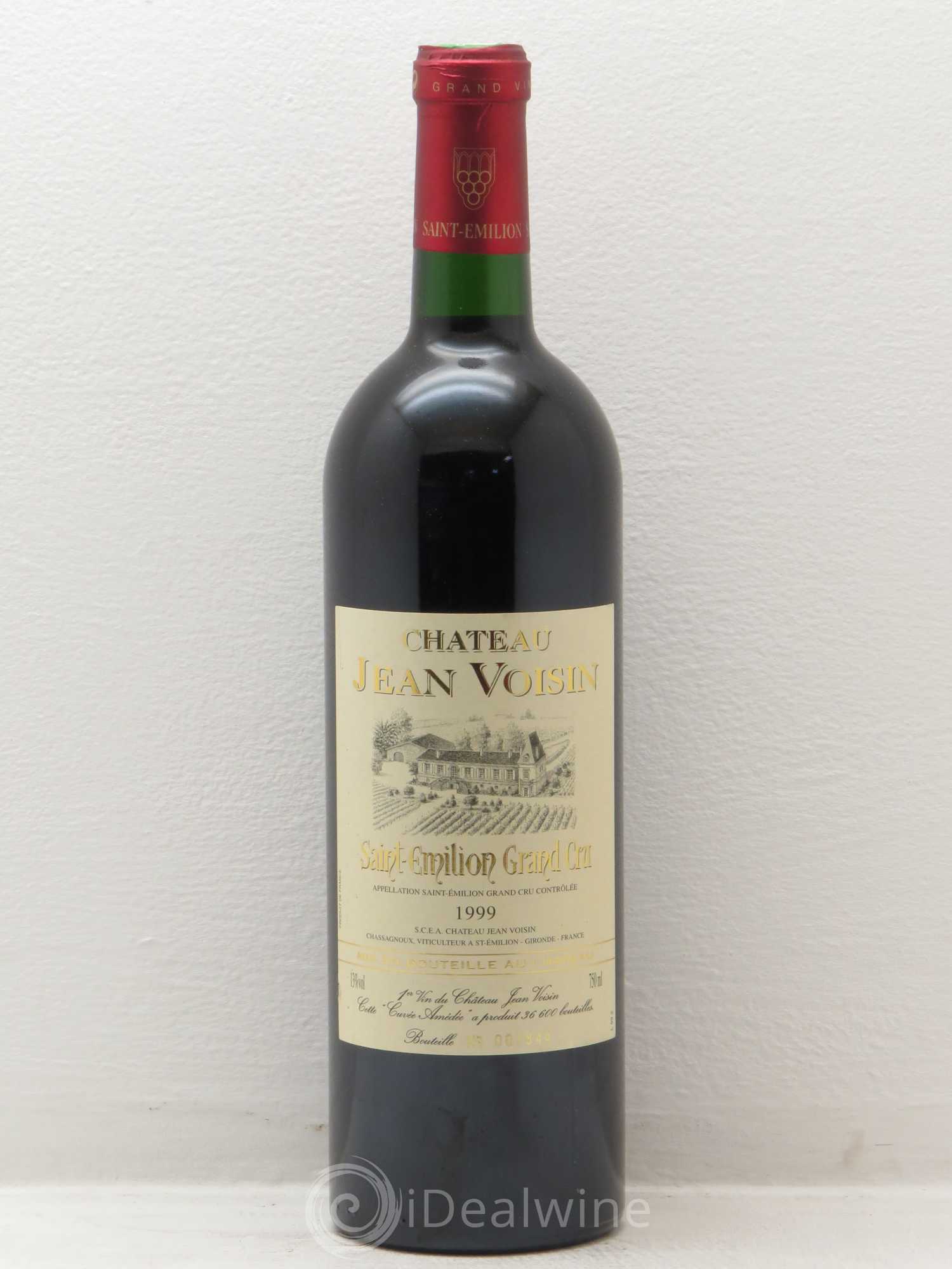 Saint-Émilion Château Jean Voisin 1999 - Posten von 1 Flasche - 0
