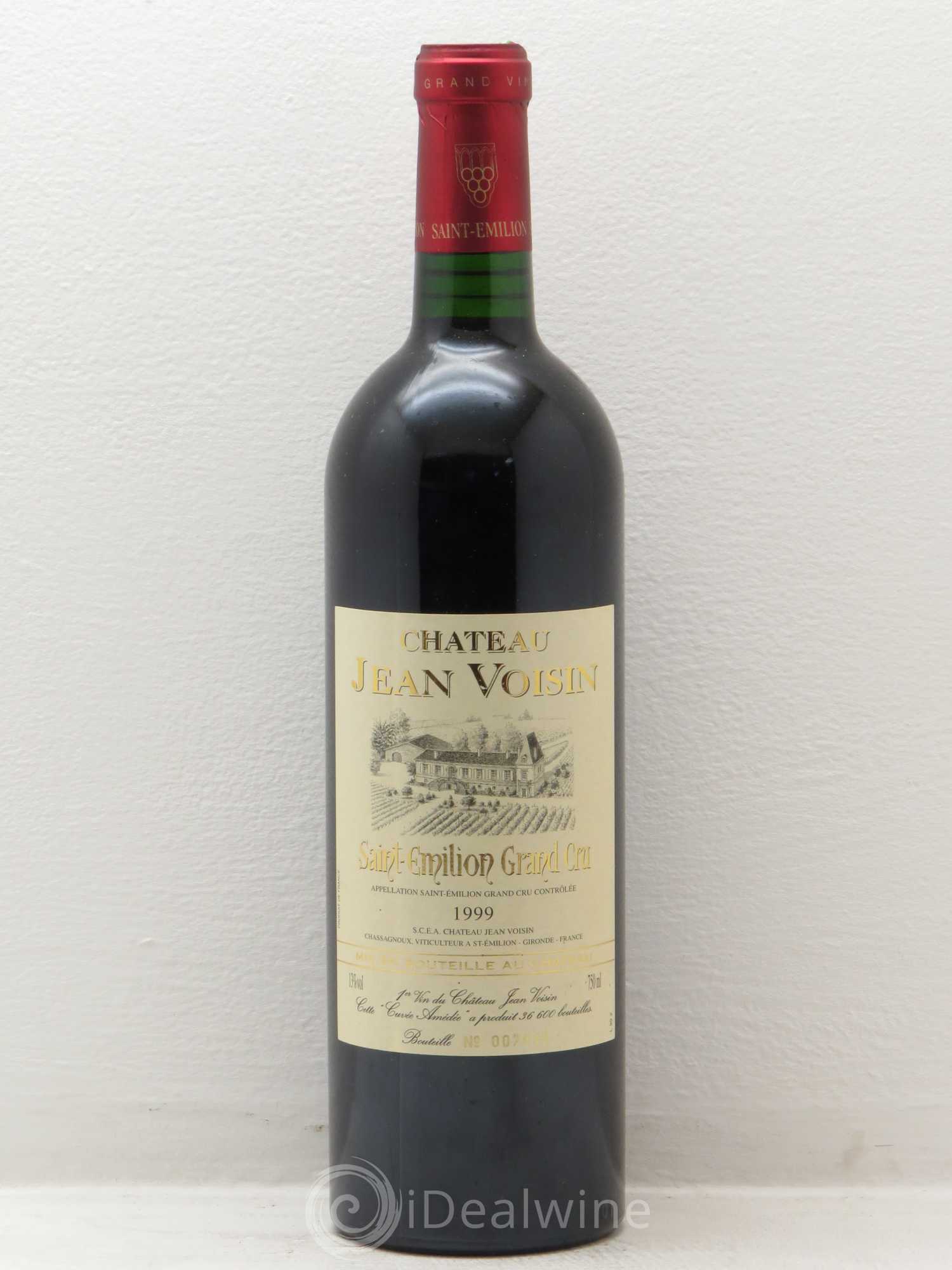 Saint-Émilion Château Jean Voisin 1999 - Posten von 1 Flasche - 0