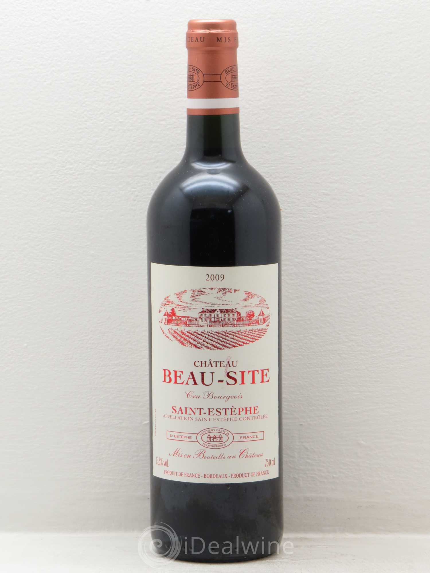 Château Beau Site Cru Bourgeois 2009 - Lot de 1 bouteille - 0