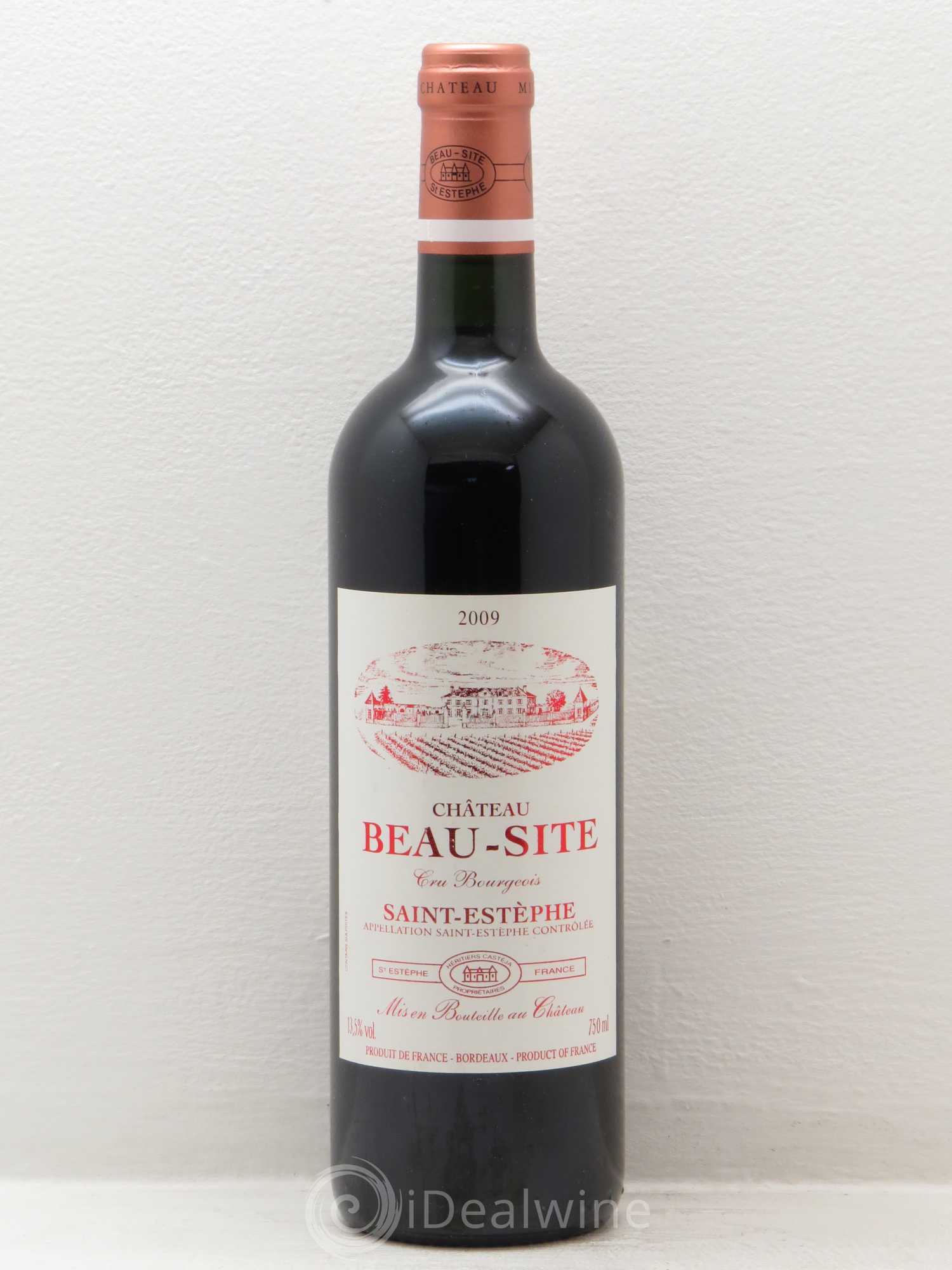 Château Beau Site Cru Bourgeois 2009 - Lot de 1 bouteille - 0