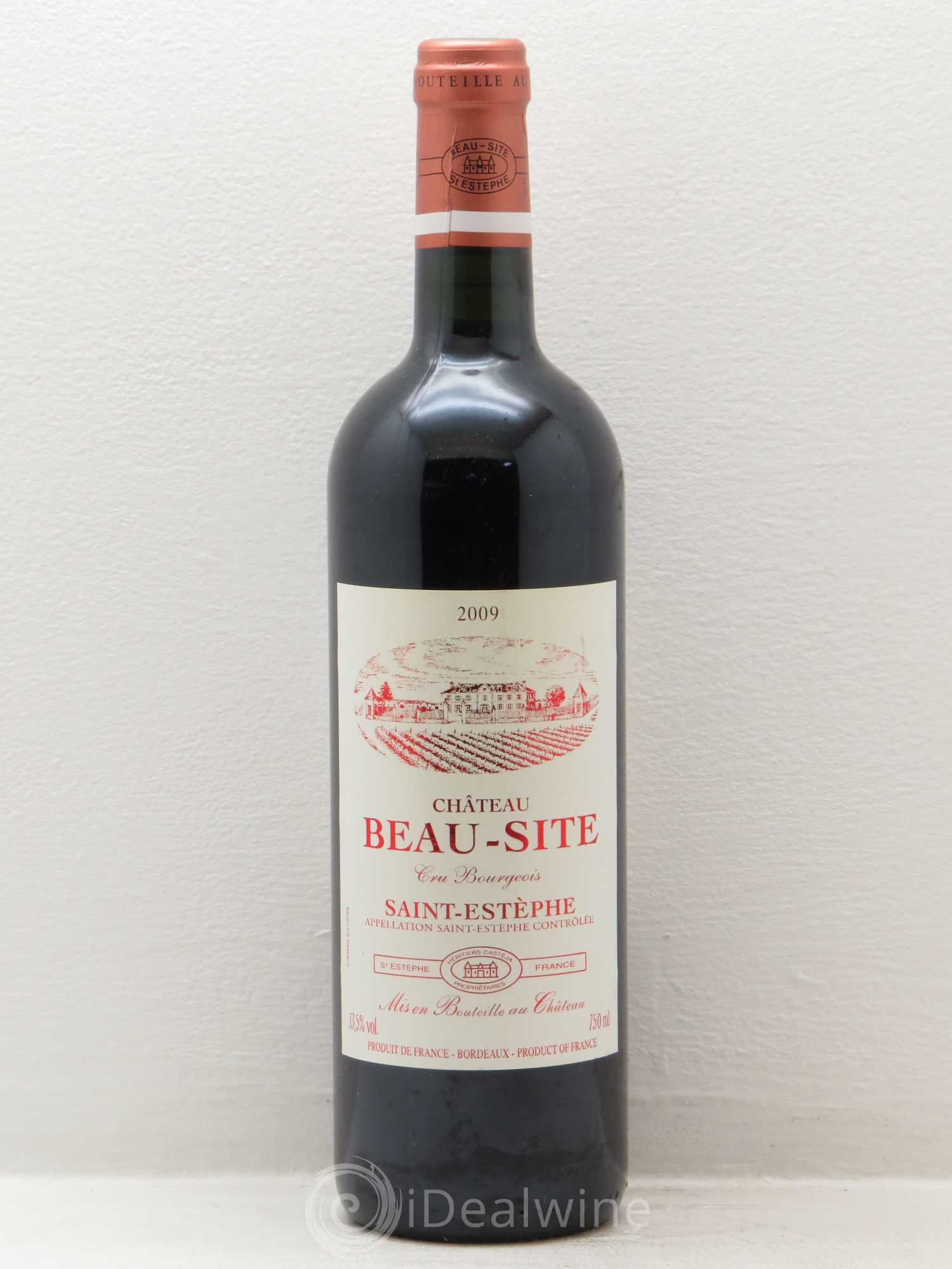 Château Beau Site Cru Bourgeois (sans prix de réserve) 2009 - Lot de 1 bouteille - 0