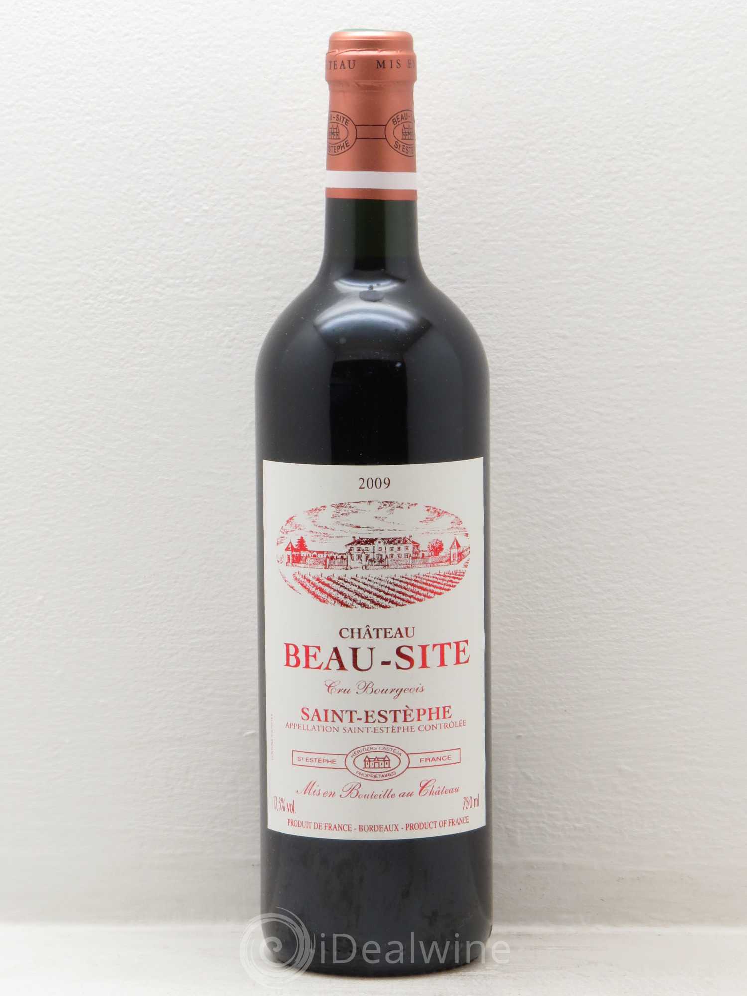 Château Beau Site Cru Bourgeois 2009 - Lot de 1 bouteille - 0