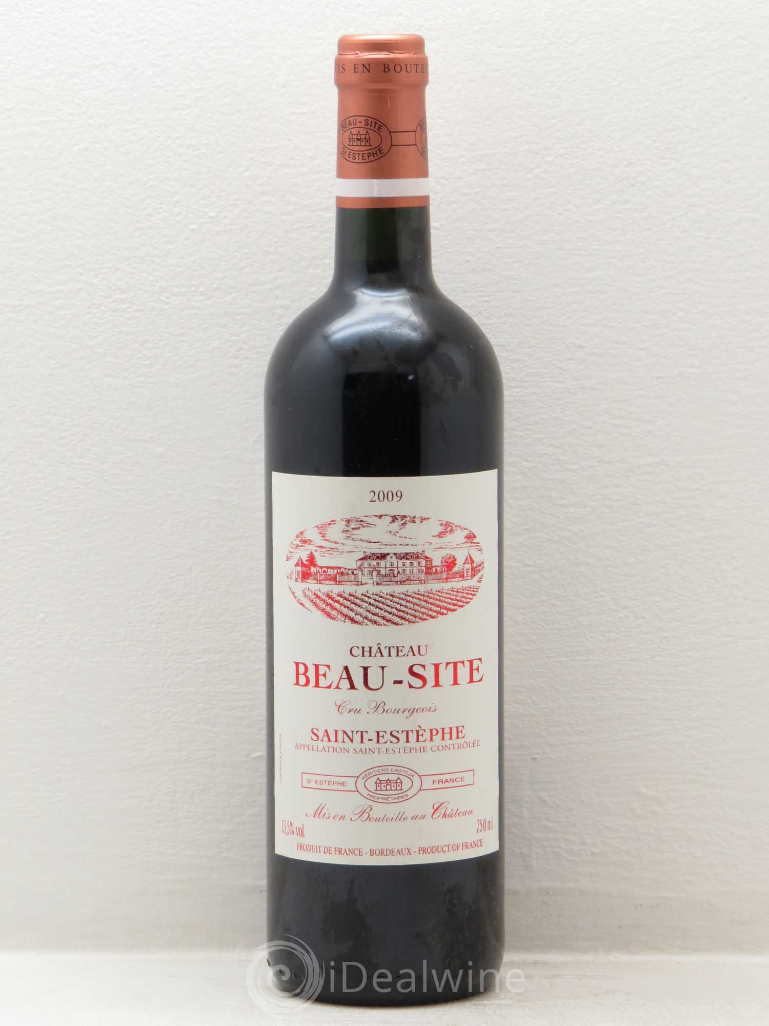 Château Beau Site Cru Bourgeois 2009 - Lot de 1 bouteille - 0