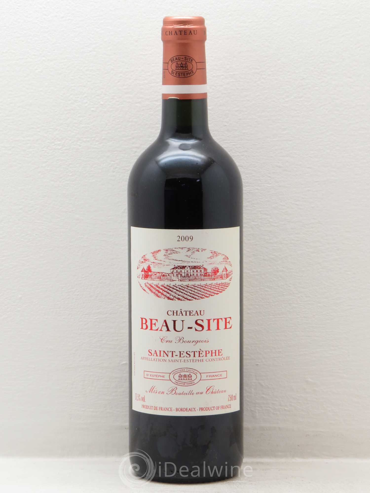 Château Beau Site Cru Bourgeois 2009 - Lot de 1 bouteille - 0