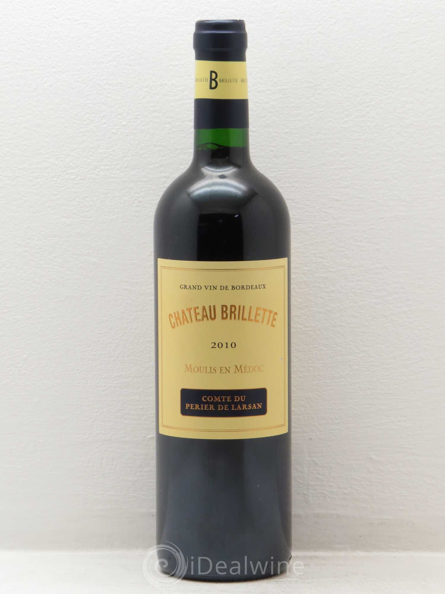 Château Brillette Cru Bourgeois (sans prix de réserve) 2010 - Lot de 1 bouteille - 0