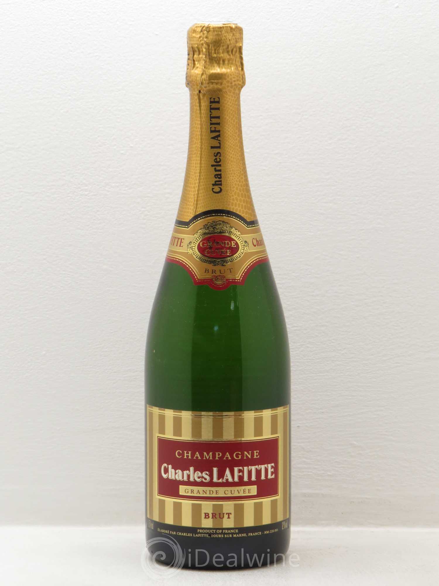 Champagne Charles Lafitte Grande Cuvée (sans prix de réserve) - Posten von 1 Flasche - 0