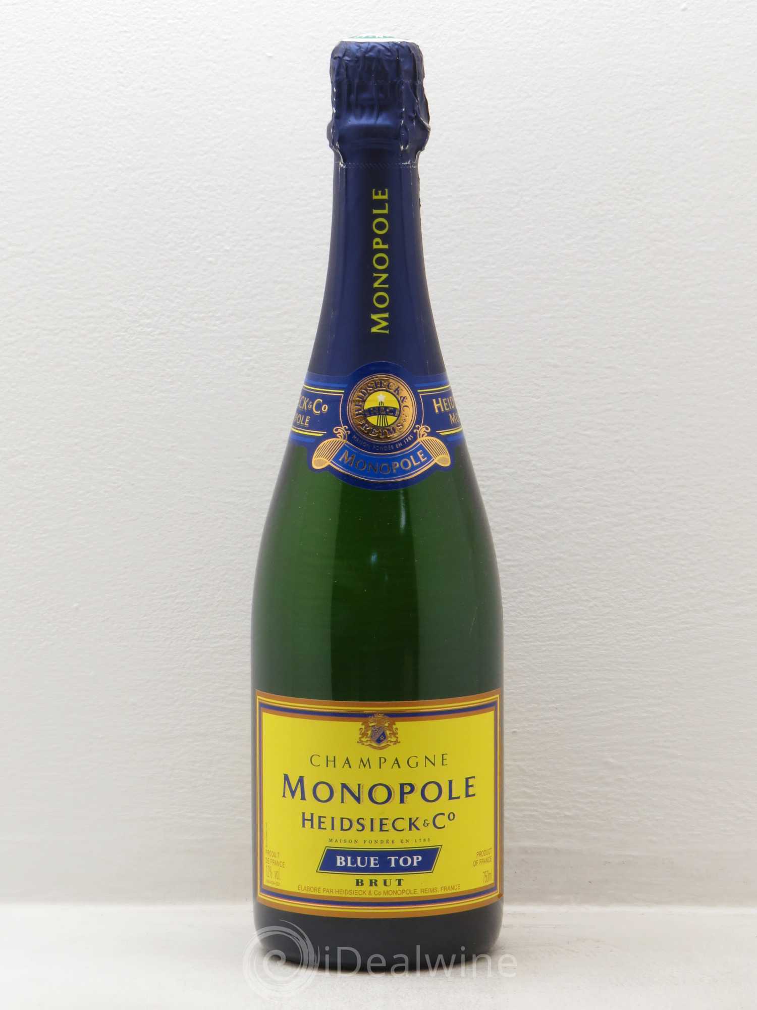 Champagne Heidsieck Monopole Blue Top (sans prix de réserve) - Posten von 1 Flasche - 0