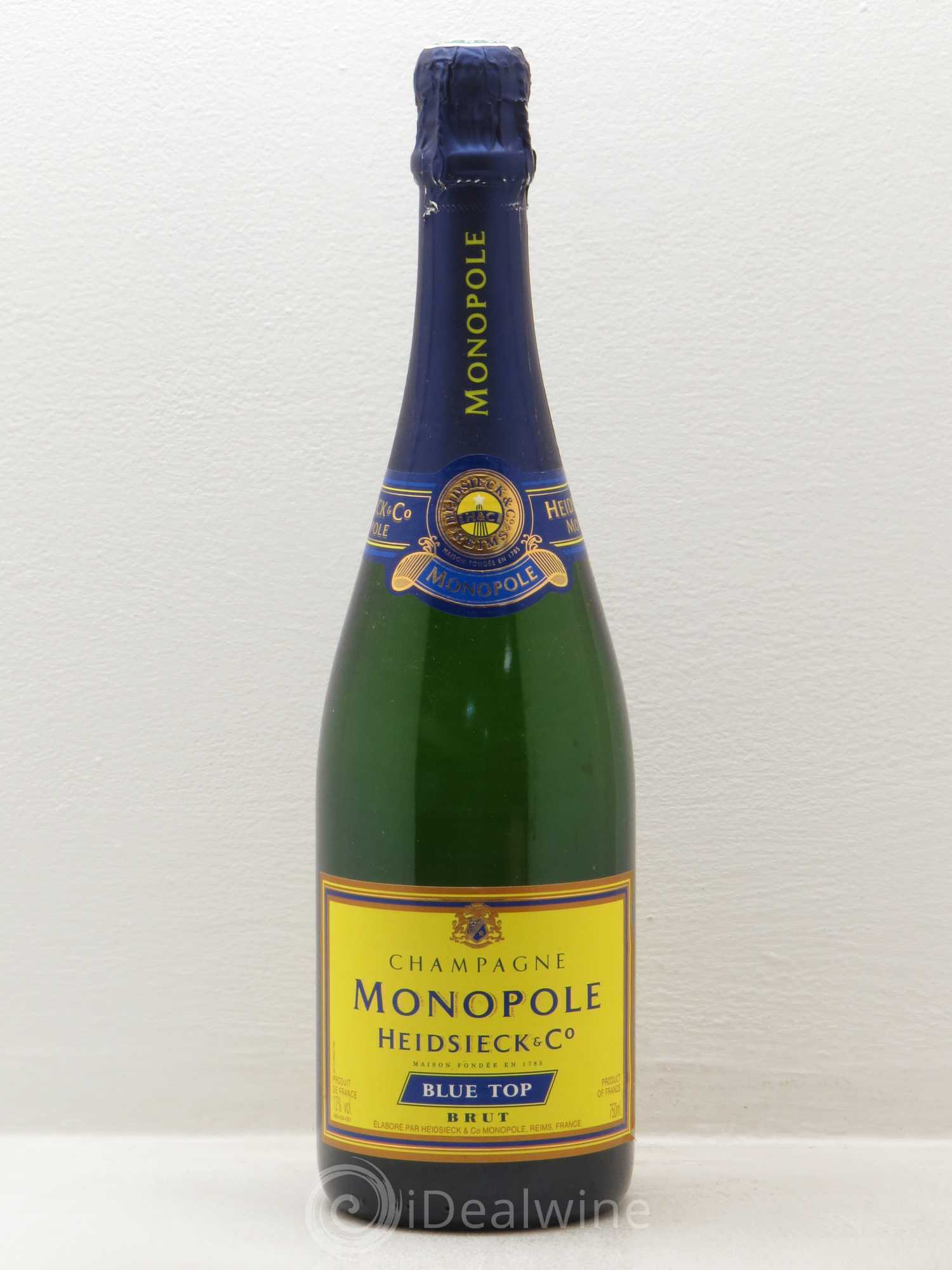 Champagne Heidsieck Monopole Blue Top (sans prix de réserve) - Posten von 1 Flasche - 0