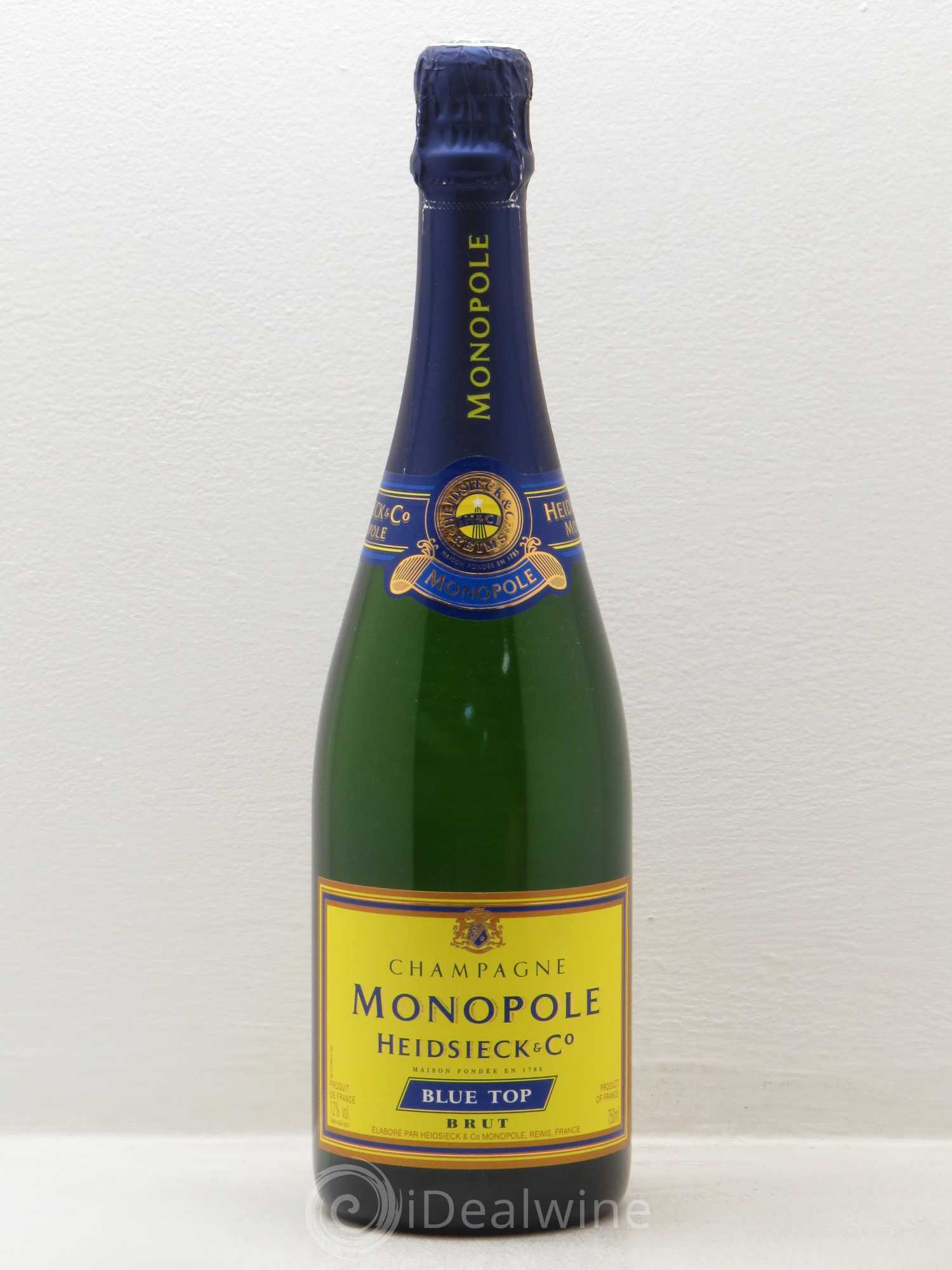Champagne Heidsieck Monopole Blue Top (sans prix de réserve) - Posten von 1 Flasche - 0
