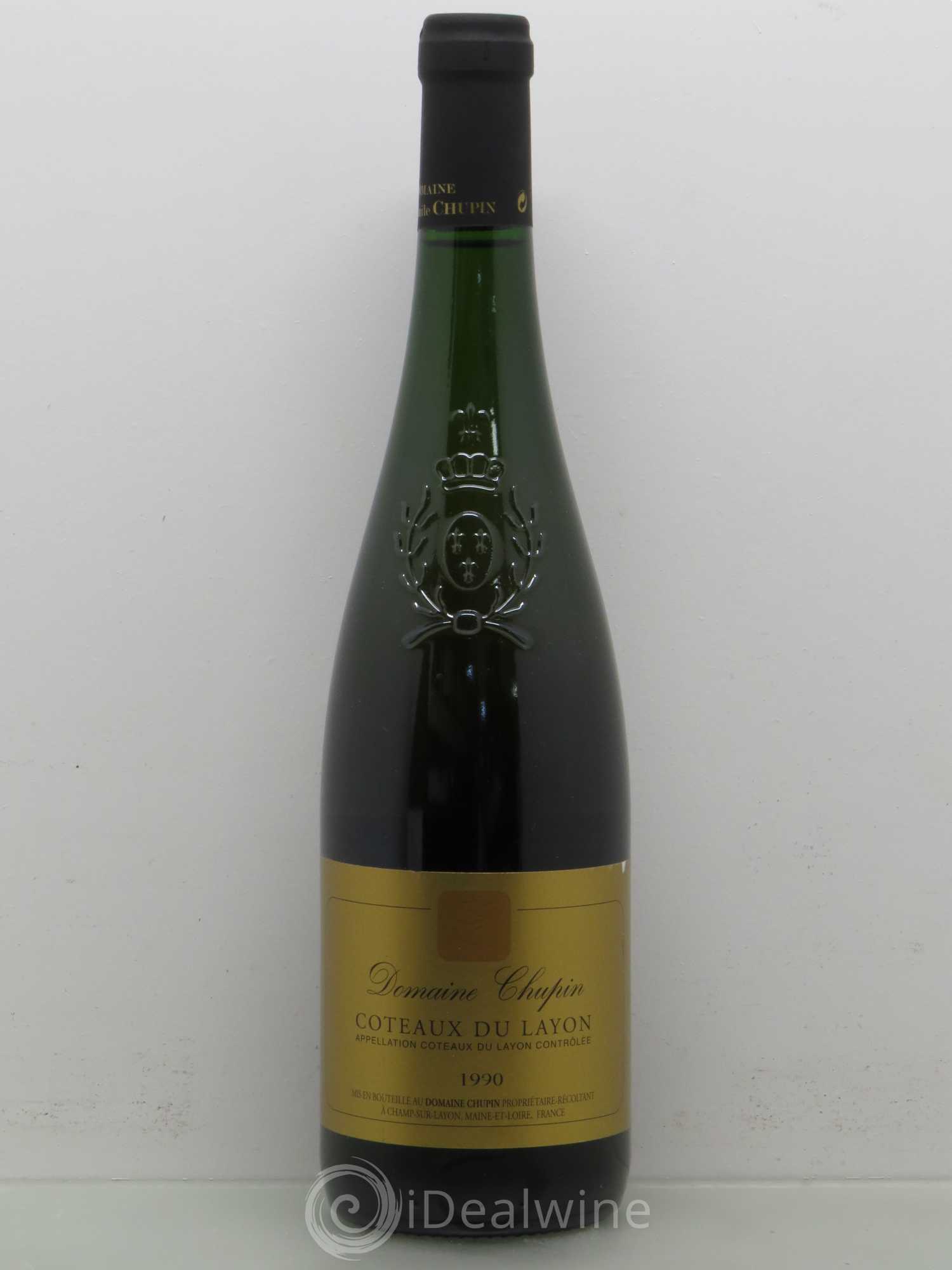 Coteaux du Layon Domaine Chupin (sans prix de réserve) 1990 - Lotto di 1 bottiglia - 0