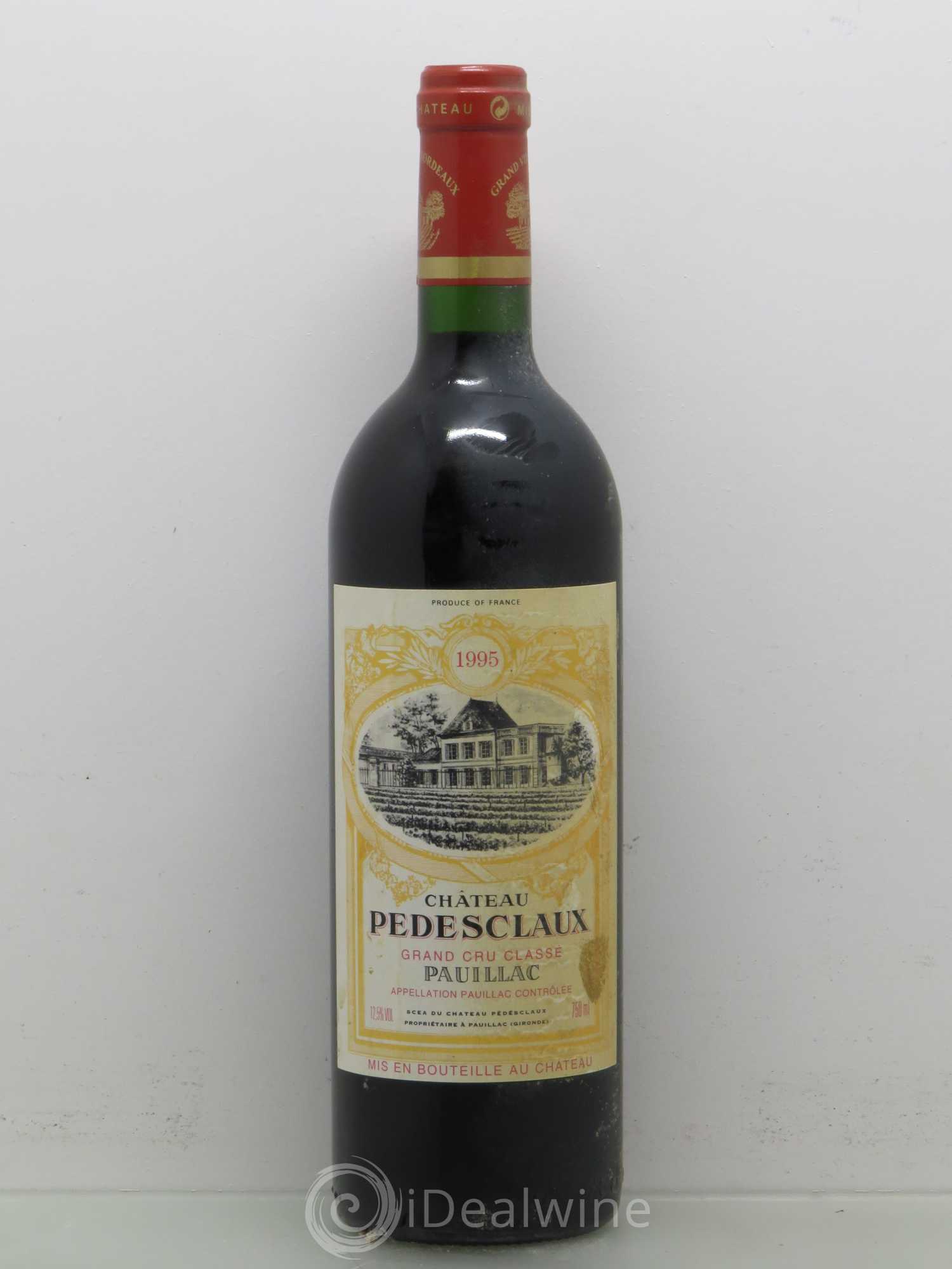 Château Pedesclaux 5ème Grand Cru Classé (sans prix de réserve) 1995 - Lot de 1 bouteille - 0