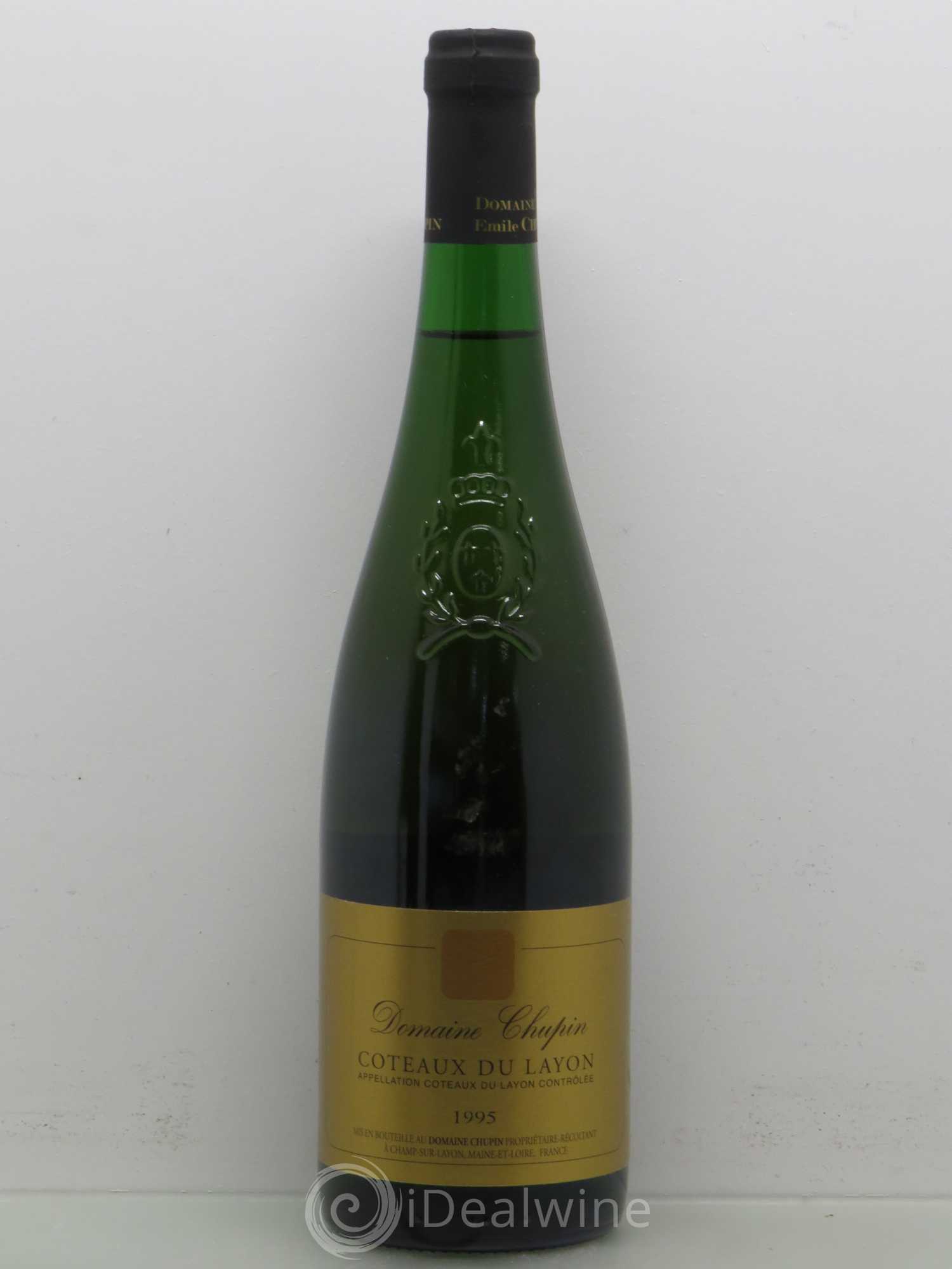 Coteaux du Layon Domaine Chupin 1995 - Lotto di 1 bottiglia - 0