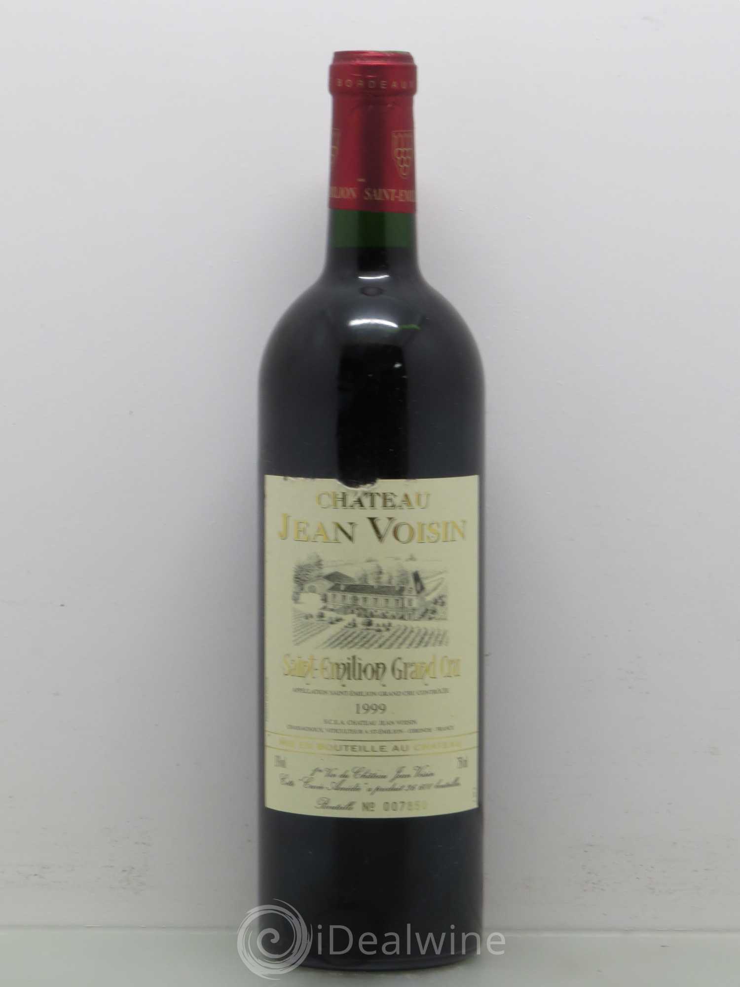 Saint-Émilion Chateau Jean Voisin 1999 - Posten von 1 Flasche - 0
