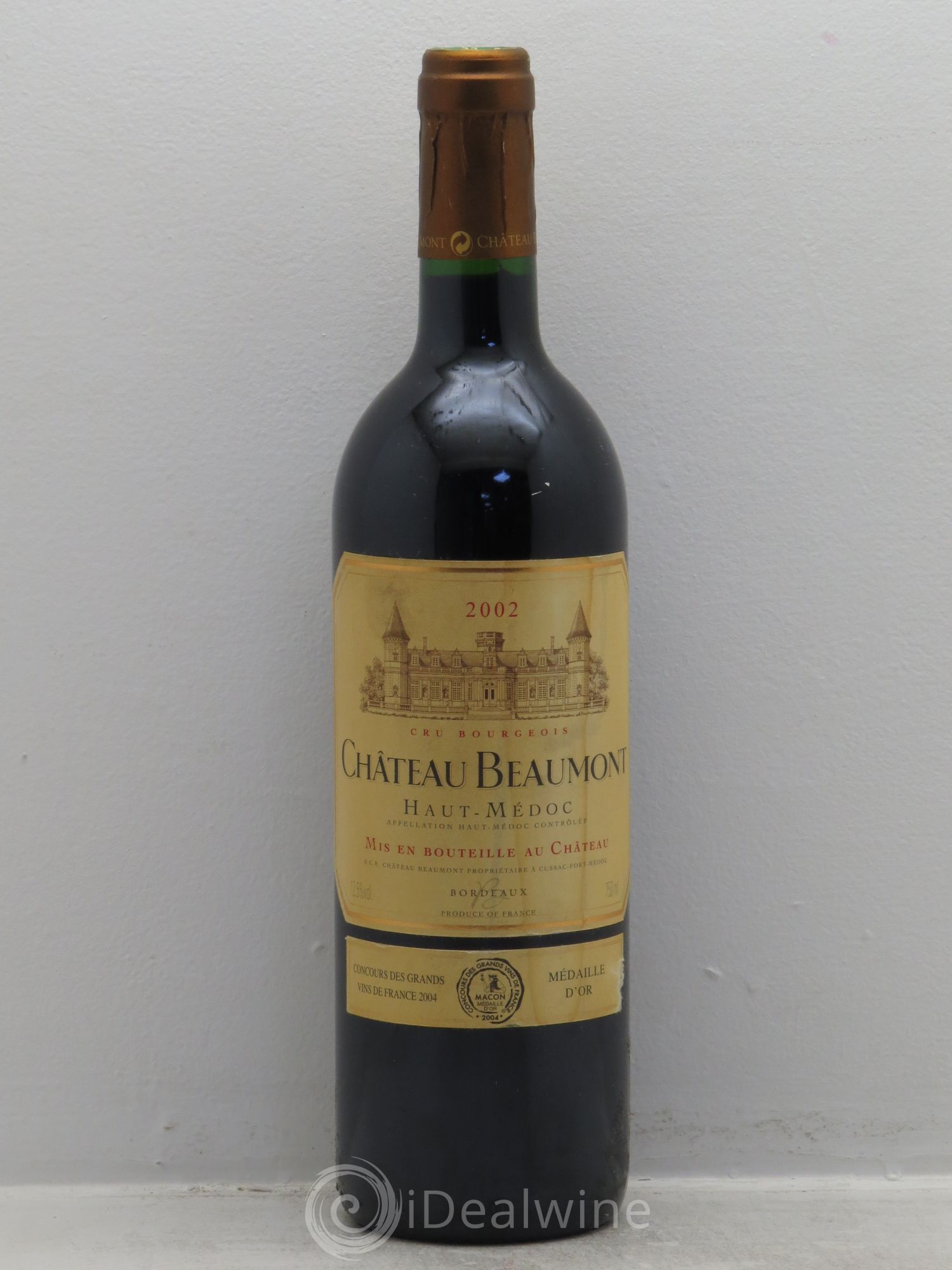 Château Beaumont Cru Bourgeois (sans prix de réserve) 2002 - Lot de 1 bouteille - 0
