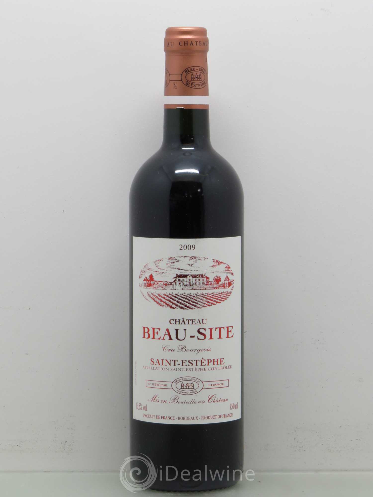 Château Beau Site Cru Bourgeois (sans prix de réserve) 2009 - Lot de 1 bouteille - 0