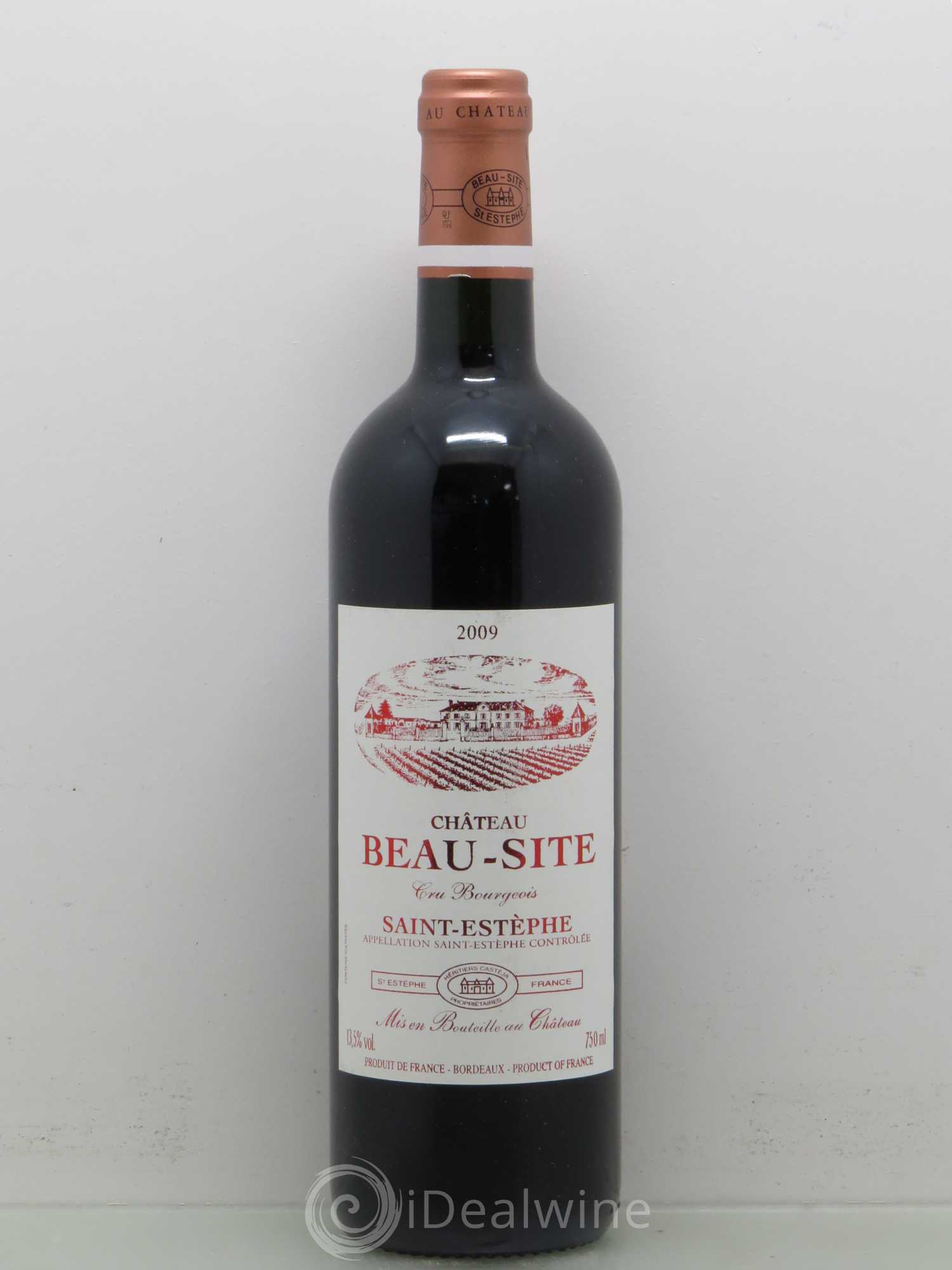 Château Beau Site Cru Bourgeois (sans prix de réserve) 2009 - Lot de 1 bouteille - 0