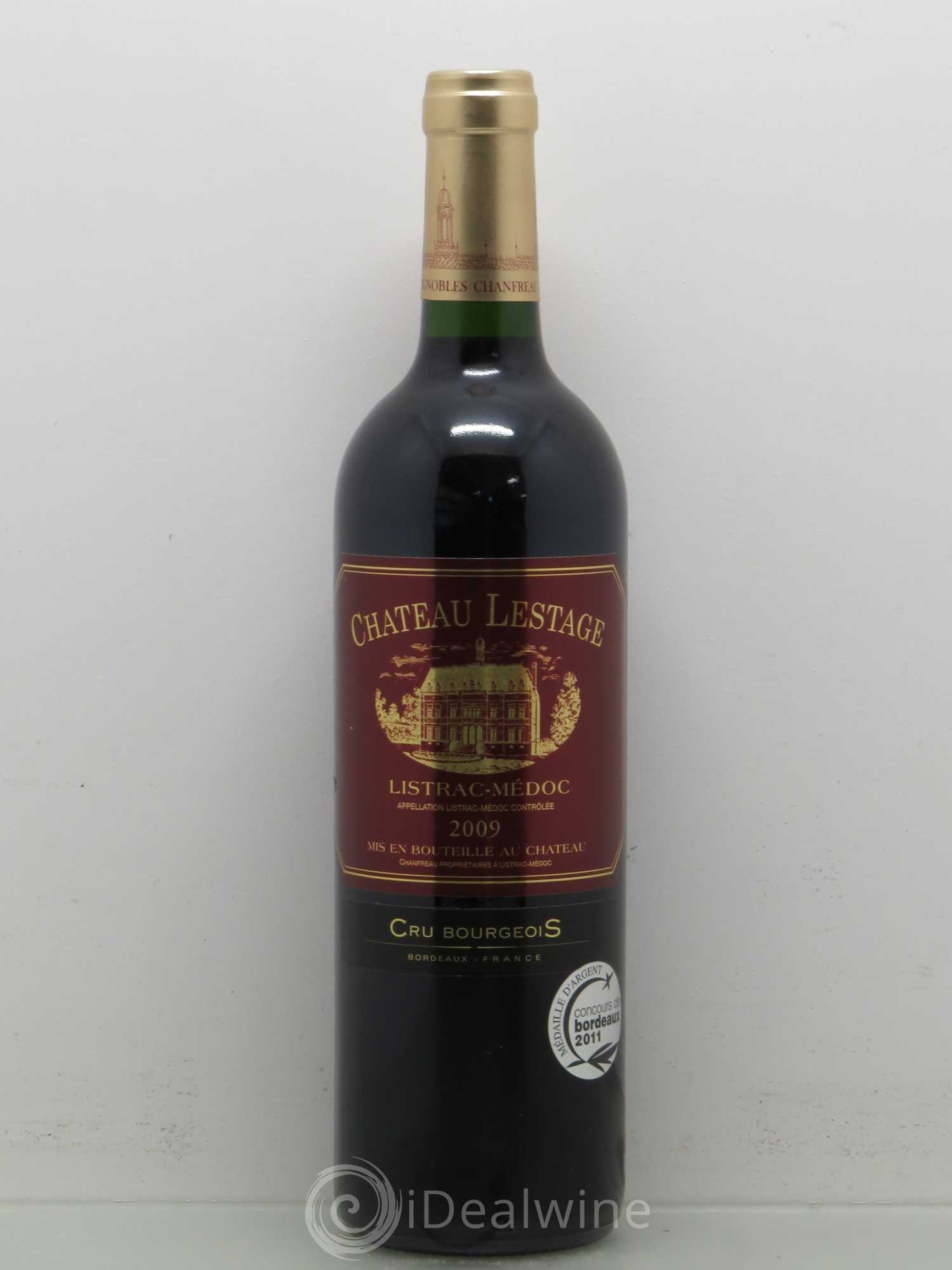 Château Lestage Cru Bourgeois (sans prix de réserve) 2009 - Lot de 1 bouteille - 0