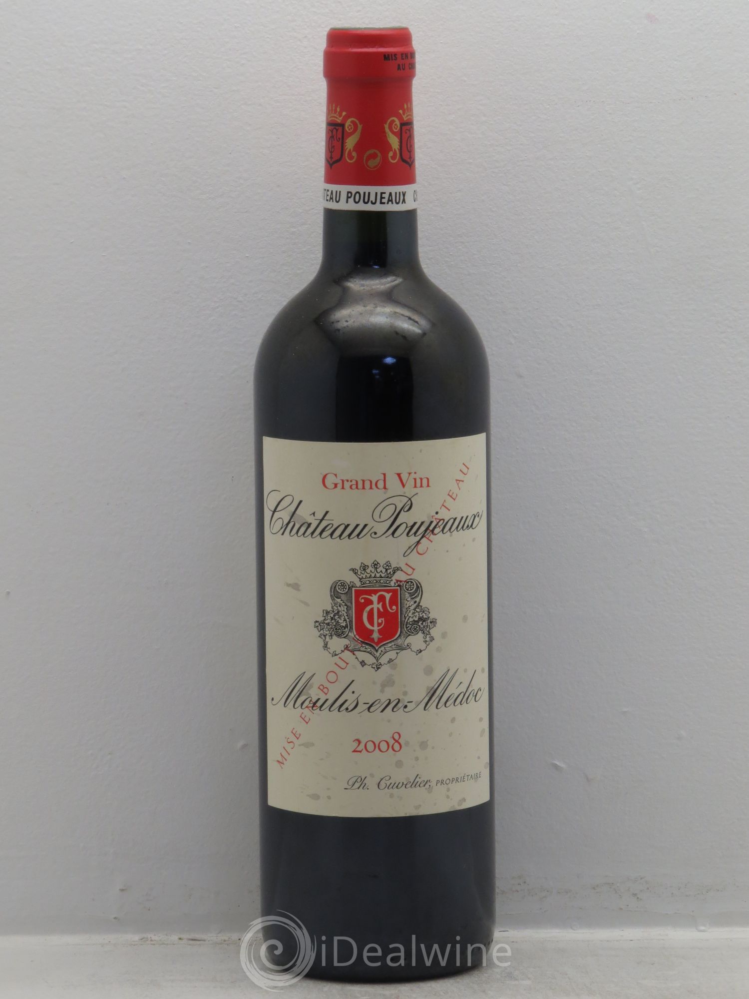 Château Poujeaux 2008 - Lot de 1 bouteille - 0