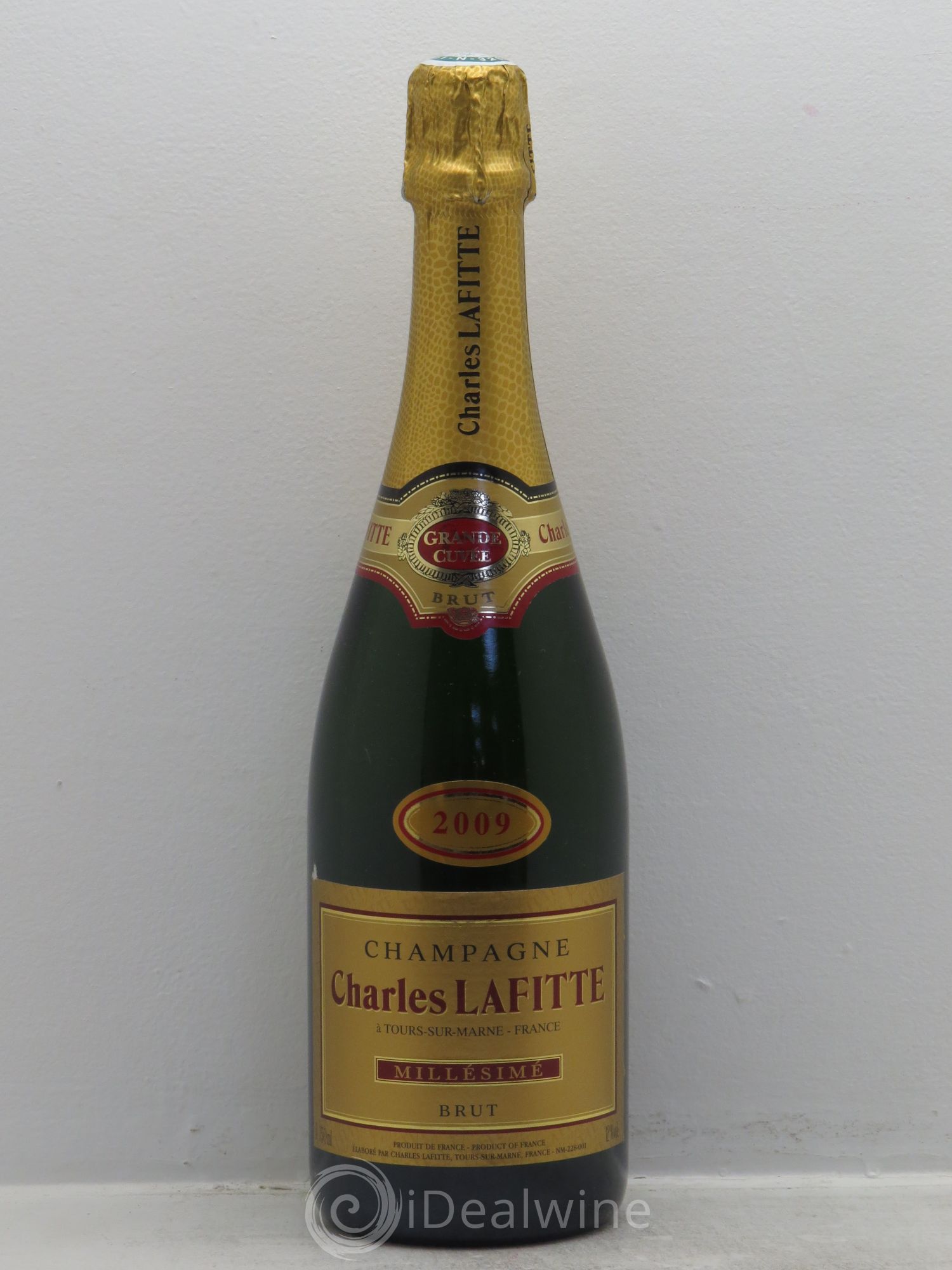 Champagne Charles Lafitte 2009 - Lot de 1 bouteille - 0