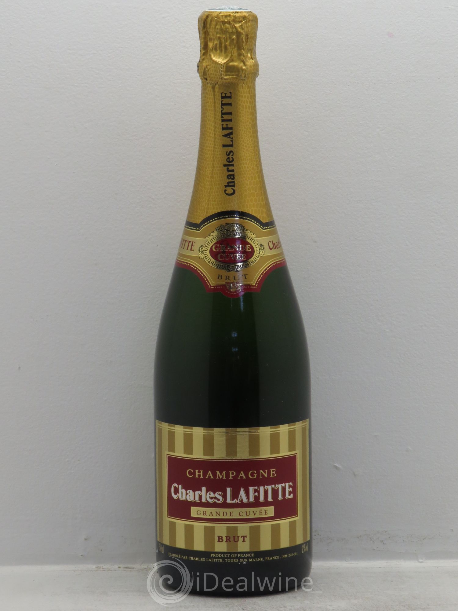 Champagne Charles Lafitte -Grande Cuvée (sans prix de réserve) - Posten von 1 Flasche - 0