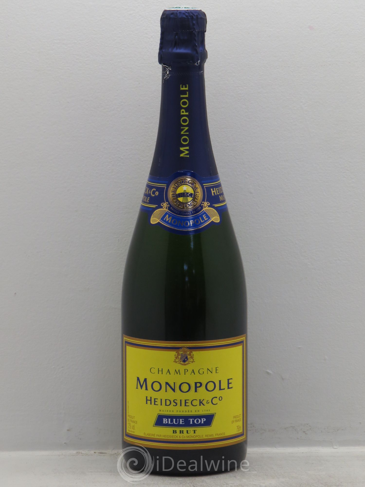 Champagne Heidsieck&Co Monopole -Blue Top (sans prix de réserve) - Posten von 1 Flasche - 0
