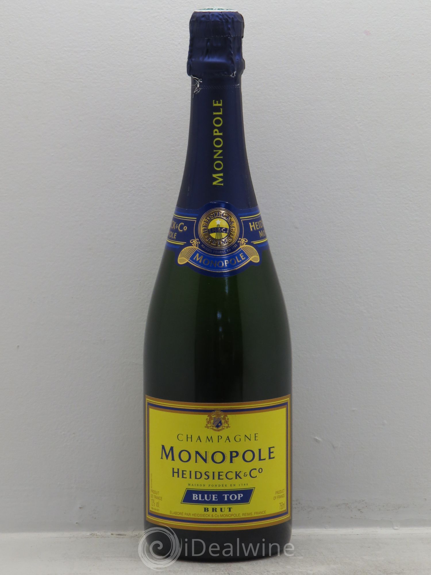 Champagne Heidsieck&Co Monopole -Blue Top (sans prix de réserve) - Posten von 1 Flasche - 0