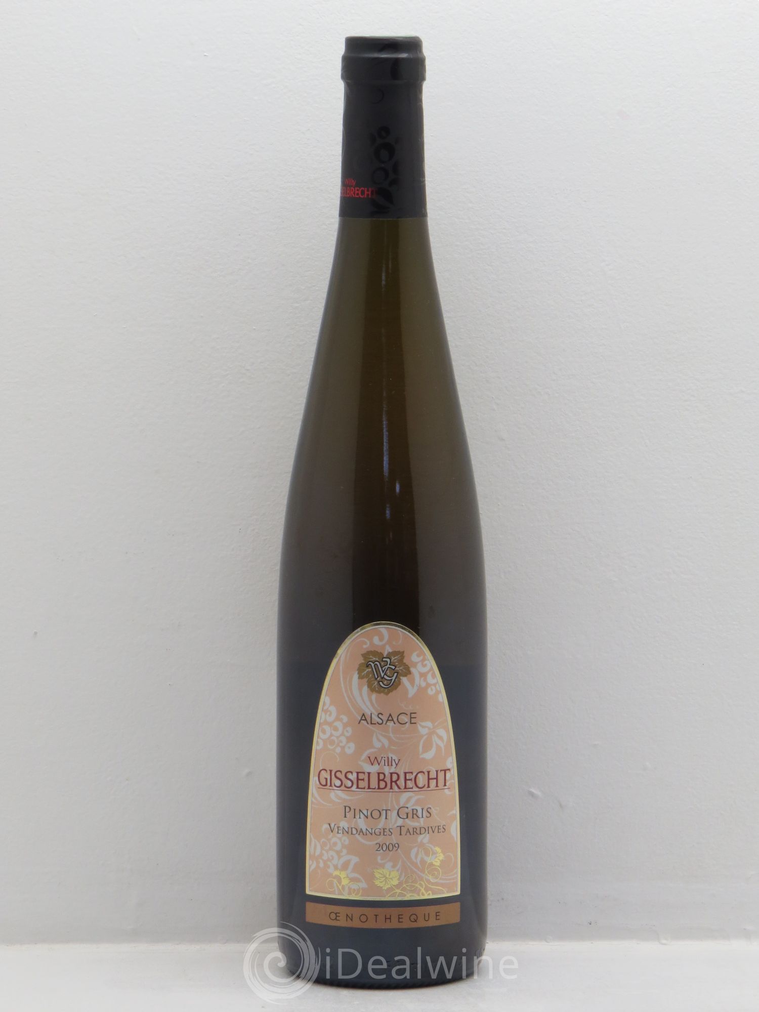 Pinot Gris (Tokay) Vendanges Tardives Oenethèque - Gisselbrecht (sans prix de réserve) 2009 - Lotto di 1 bottiglia - 0