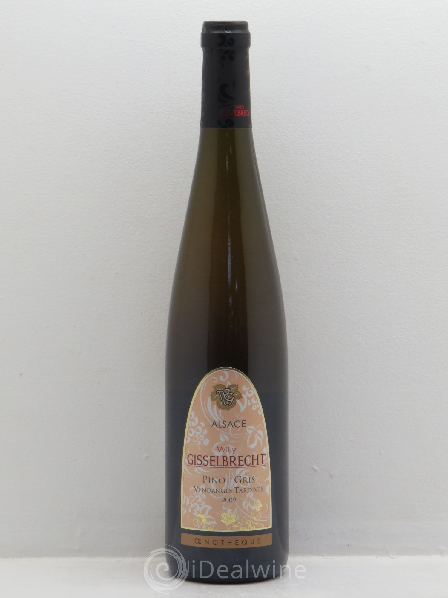Pinot Gris (Tokay) Vendanges Tardives Oenethèque - Gisselbrecht (sans prix de réserve) 2009 - Lotto di 1 bottiglia - 0