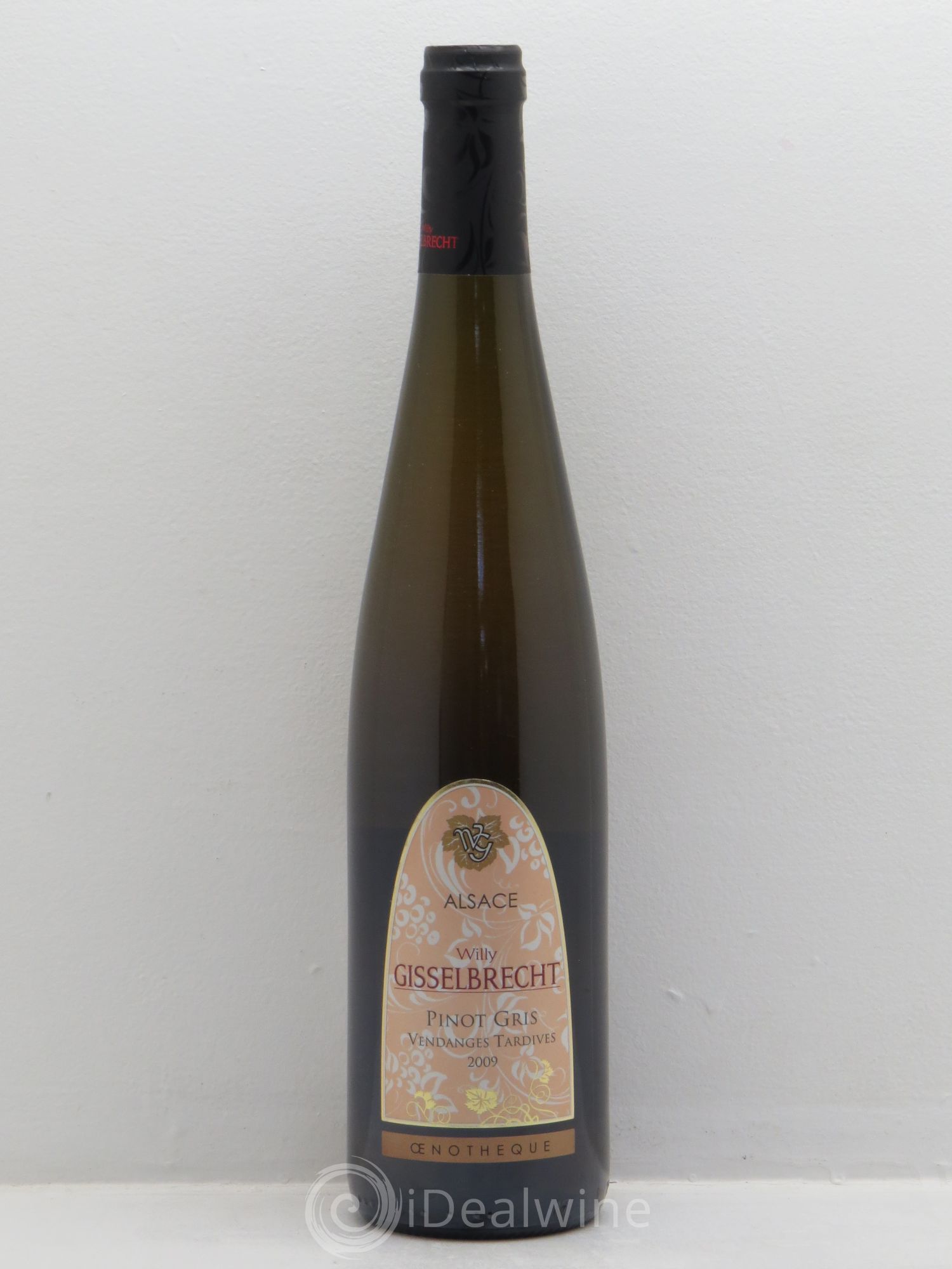 Pinot Gris (Tokay) Vendanges Tardives Oenethèque - Gisselbrecht (sans prix de réserve) 2009 - Lotto di 1 bottiglia - 0