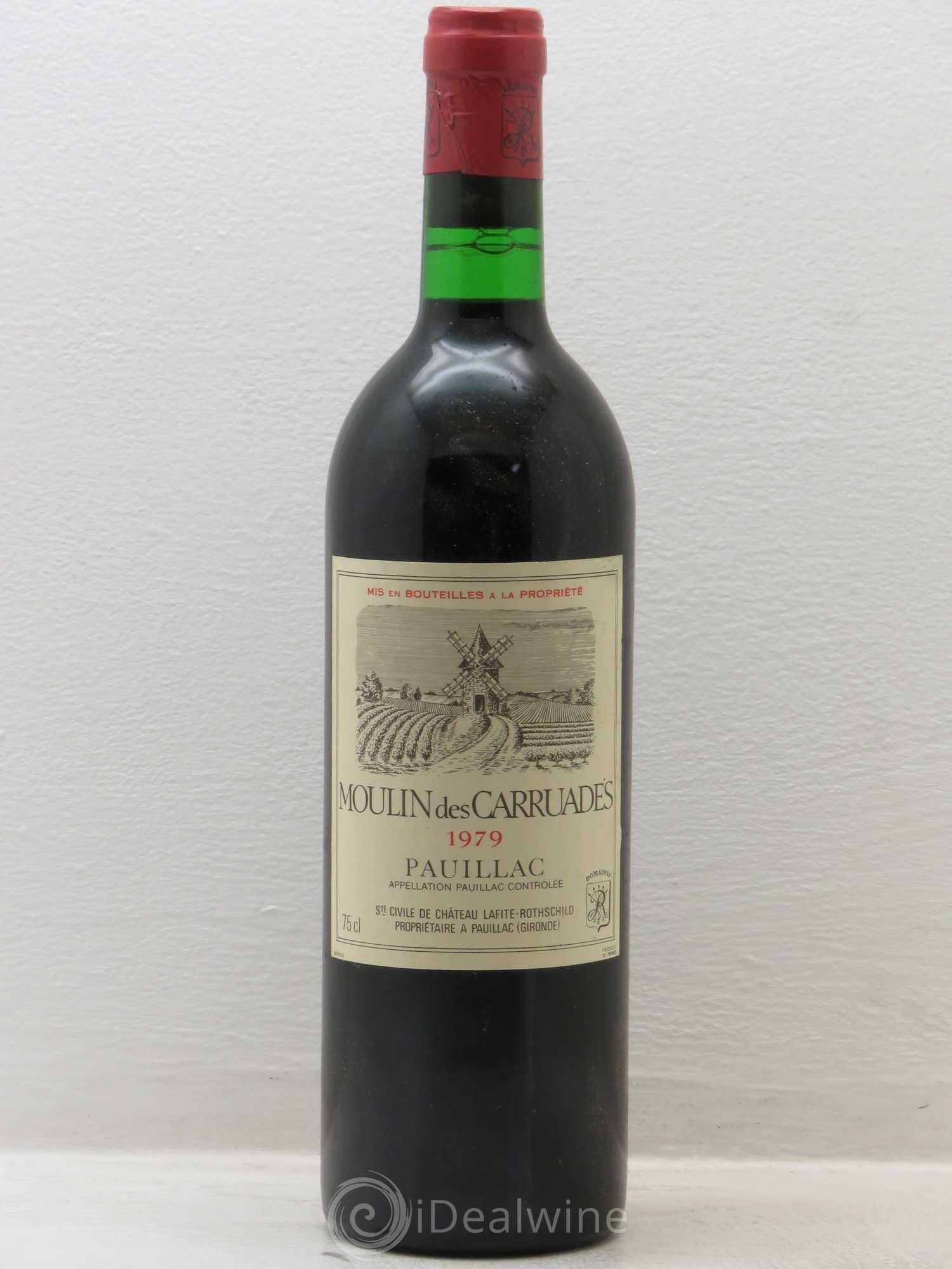 Moulin des Carruades Second Vin 1979 - Lot de 1 bouteille - 0