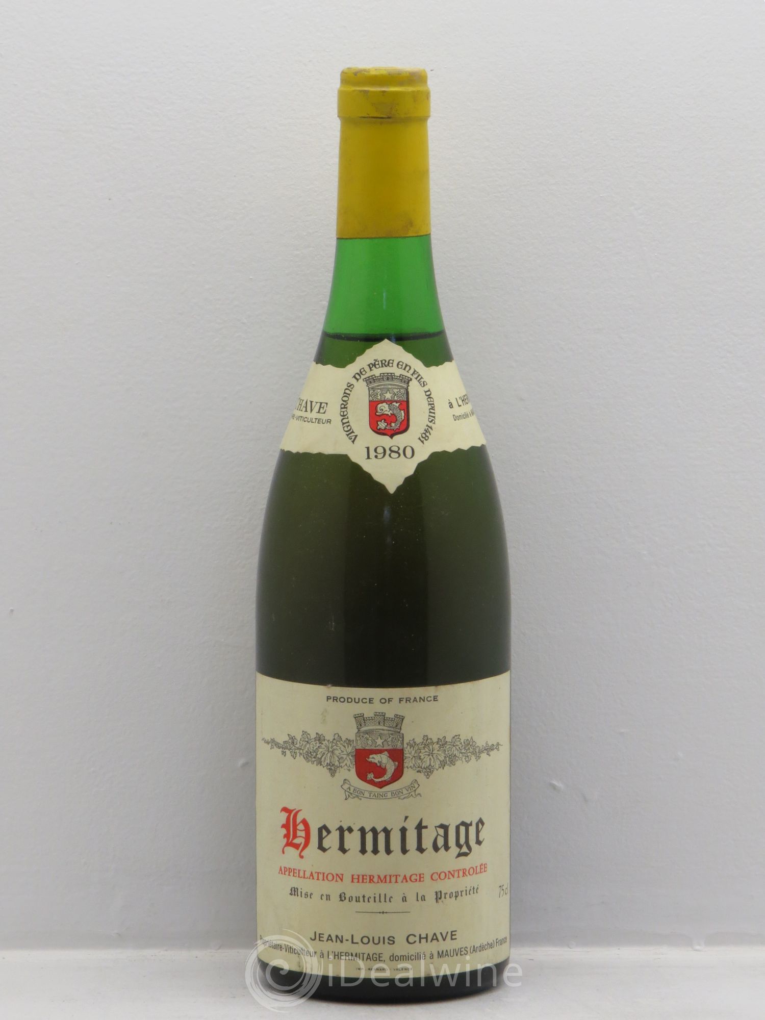 Hermitage Jean-Louis Chave 1980 - Lot de 1 bouteille - 0