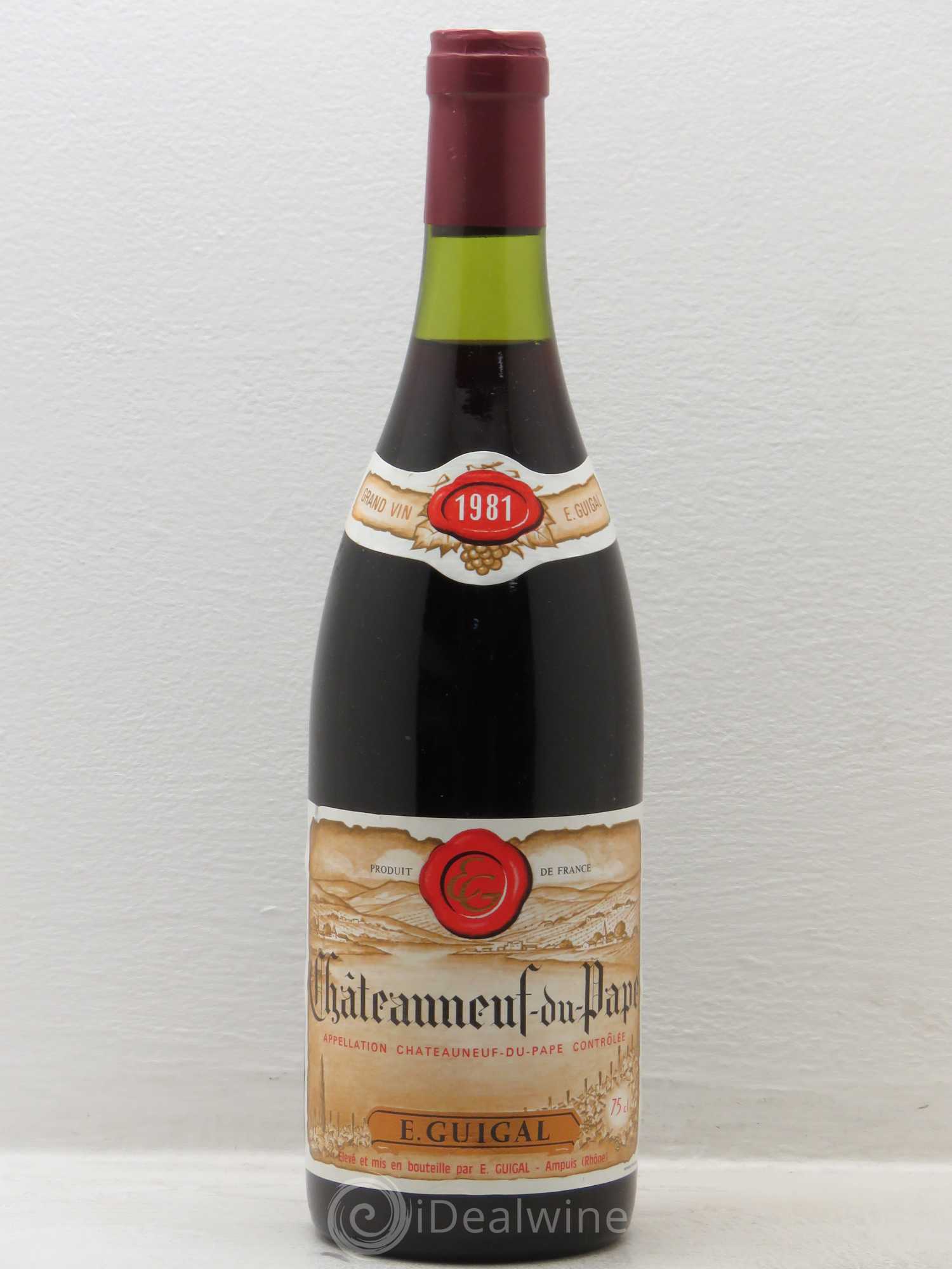 Châteauneuf-du-Pape Guigal 1981 - Lot de 1 bouteille - 0