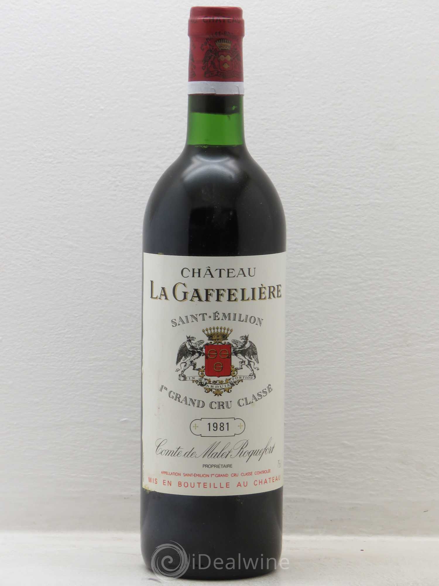 Château la Gaffelière 1er Grand Cru Classé B 1981 - Lot de 1 bouteille - 0