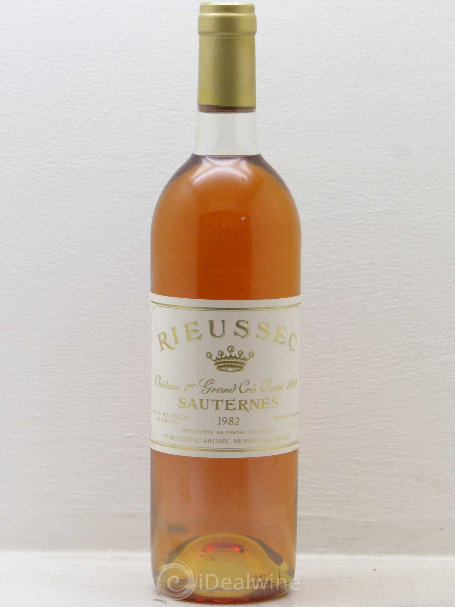 Château Rieussec 1er Grand Cru Classé 1982 - Posten von 1 Flasche - 0