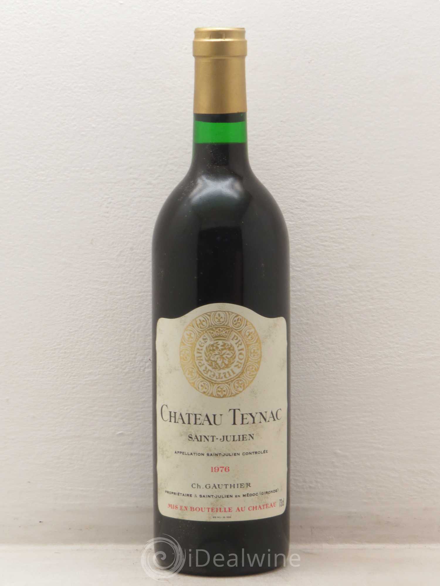Saint-Julien Château Teynac 1976 - Lot de 1 bouteille - 0