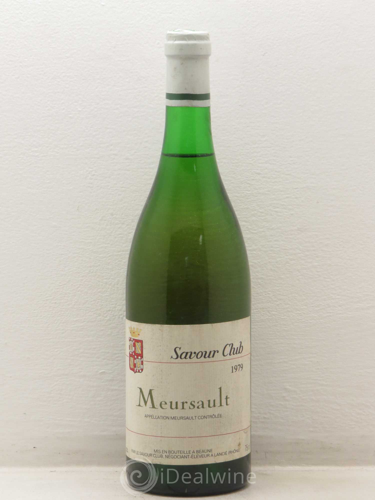 Meursault Savour Club 1979 - Lot de 1 bouteille - 0