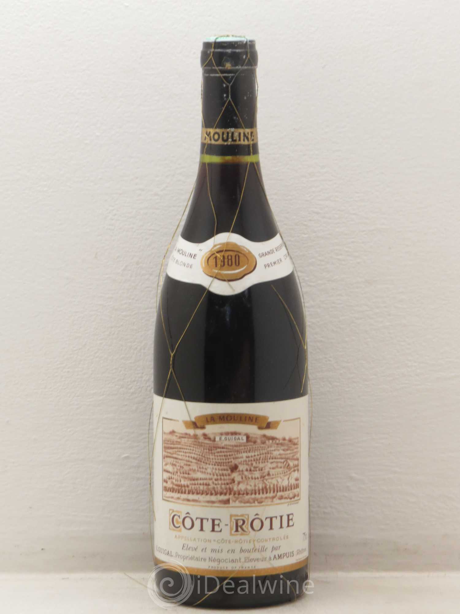 Côte-Rôtie La Mouline Guigal 1980 - Lot de 1 bouteille - 0