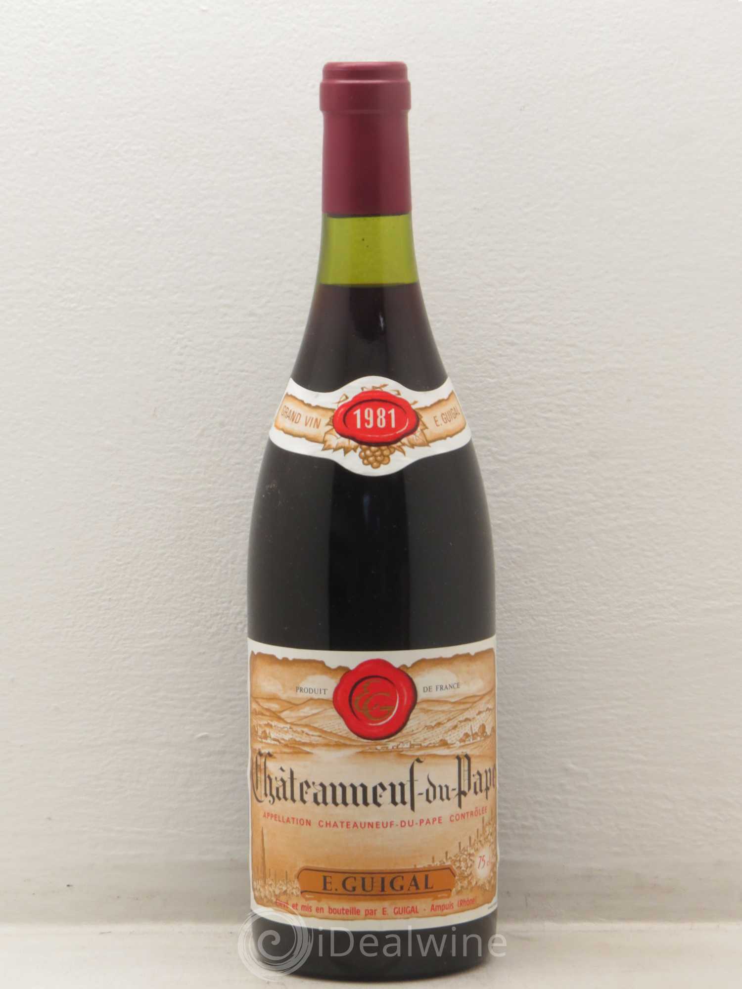 Châteauneuf-du-Pape Guigal 1981 - Lot de 1 bouteille - 0