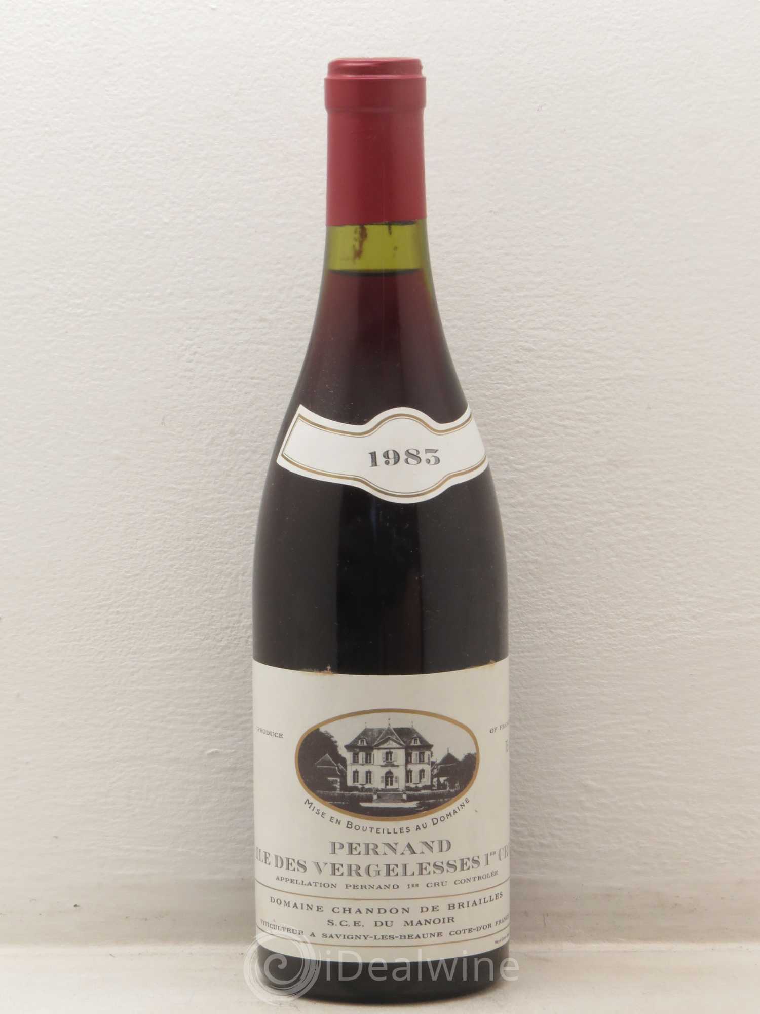 Pernand-Vergelesses Iles Des Vergelesses Chandon De Briailles 1er cru 1983 - Posten von 1 Flasche - 0