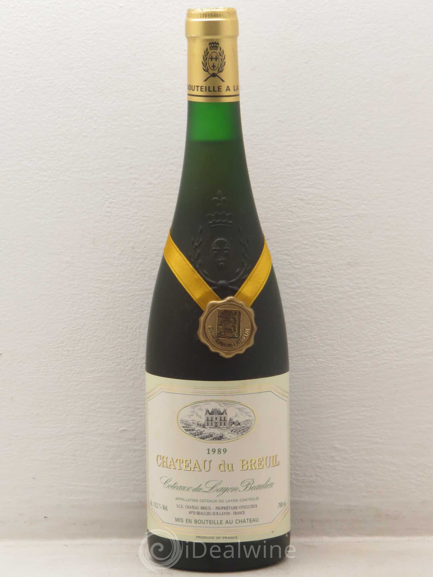Coteaux du Layon Beaulieu Château Du Breuil 1989 - Lotto di 1 bottiglia - 0