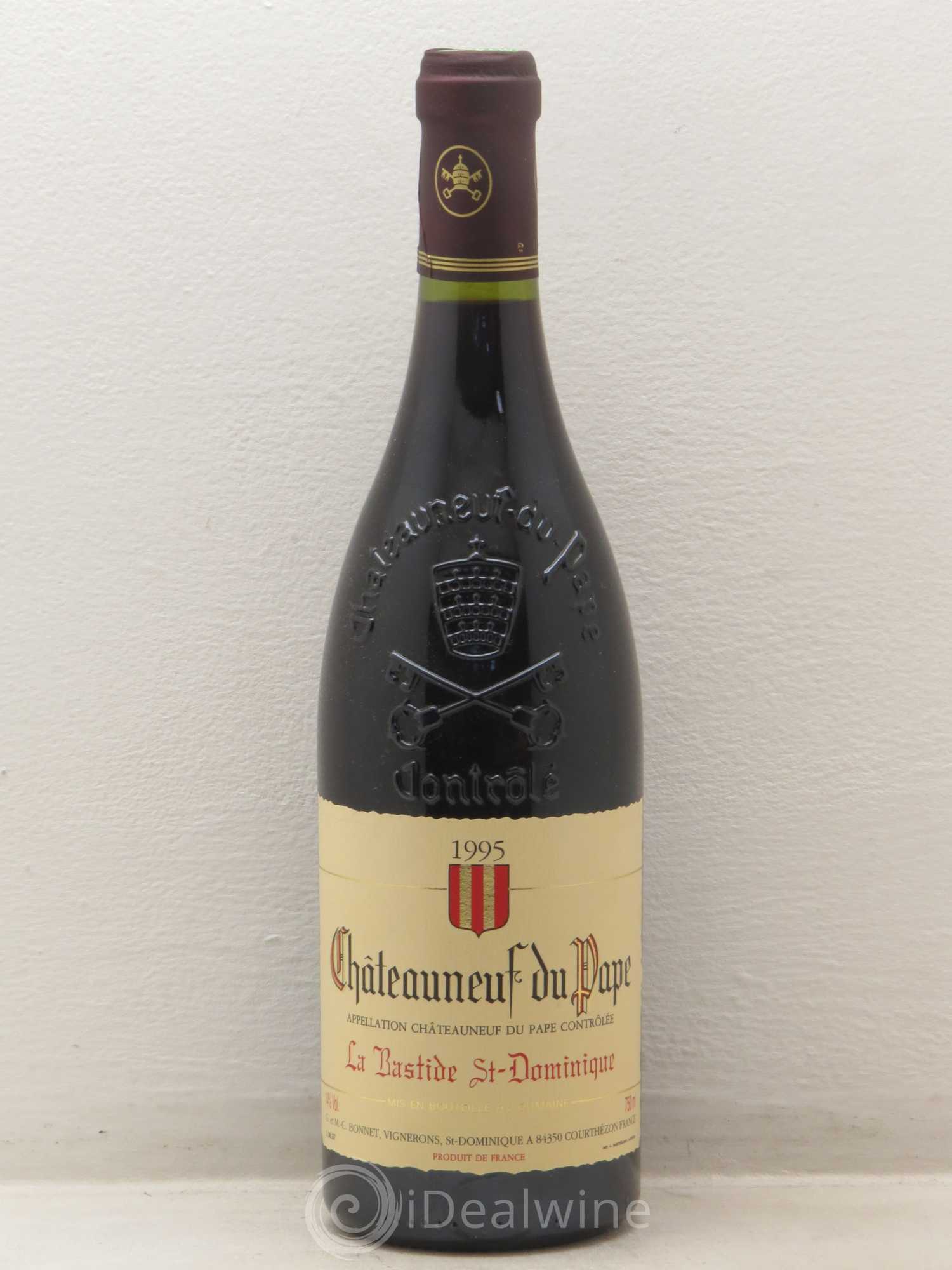 Châteauneuf-du-Pape La Bastide Saint Dominique 1995 - Posten von 1 Flasche - 0