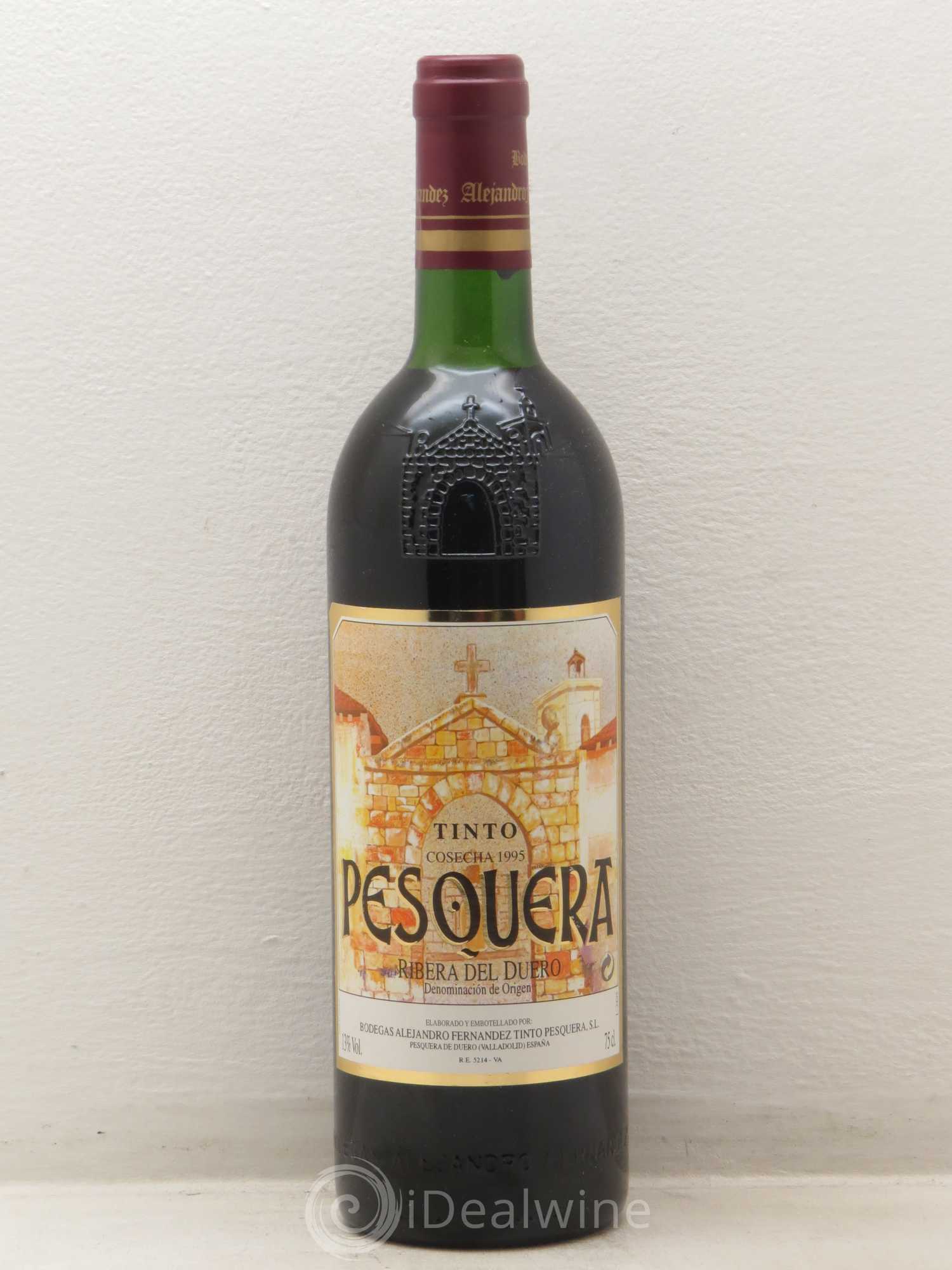 Ribera Del Duero DO Pesquera Tinto Cosecha Alejandro Fernandez 1995 - Posten von 1 Flasche - 0