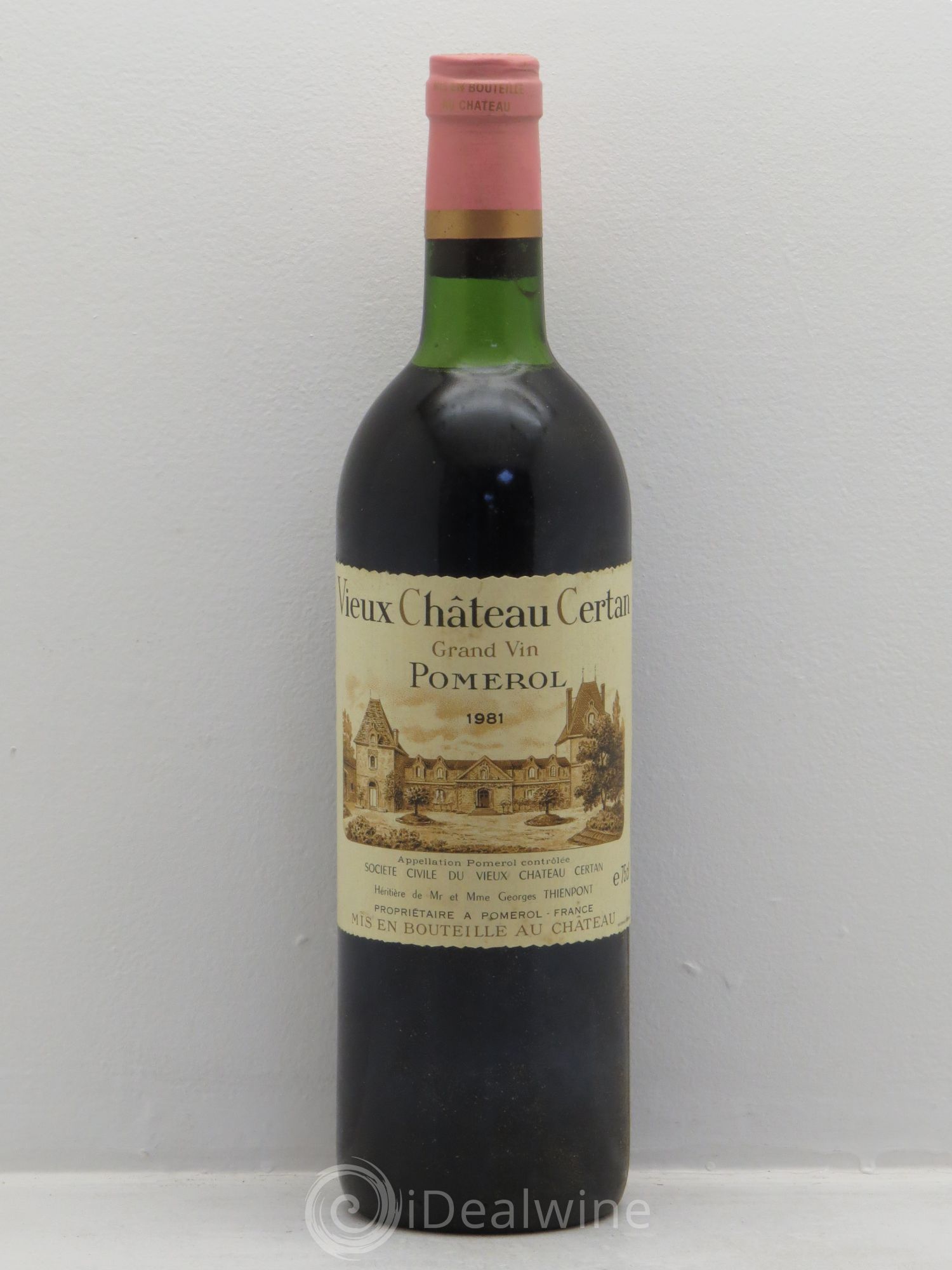 Vieux Château Certan 1981 - Lot de 1 bouteille - 0
