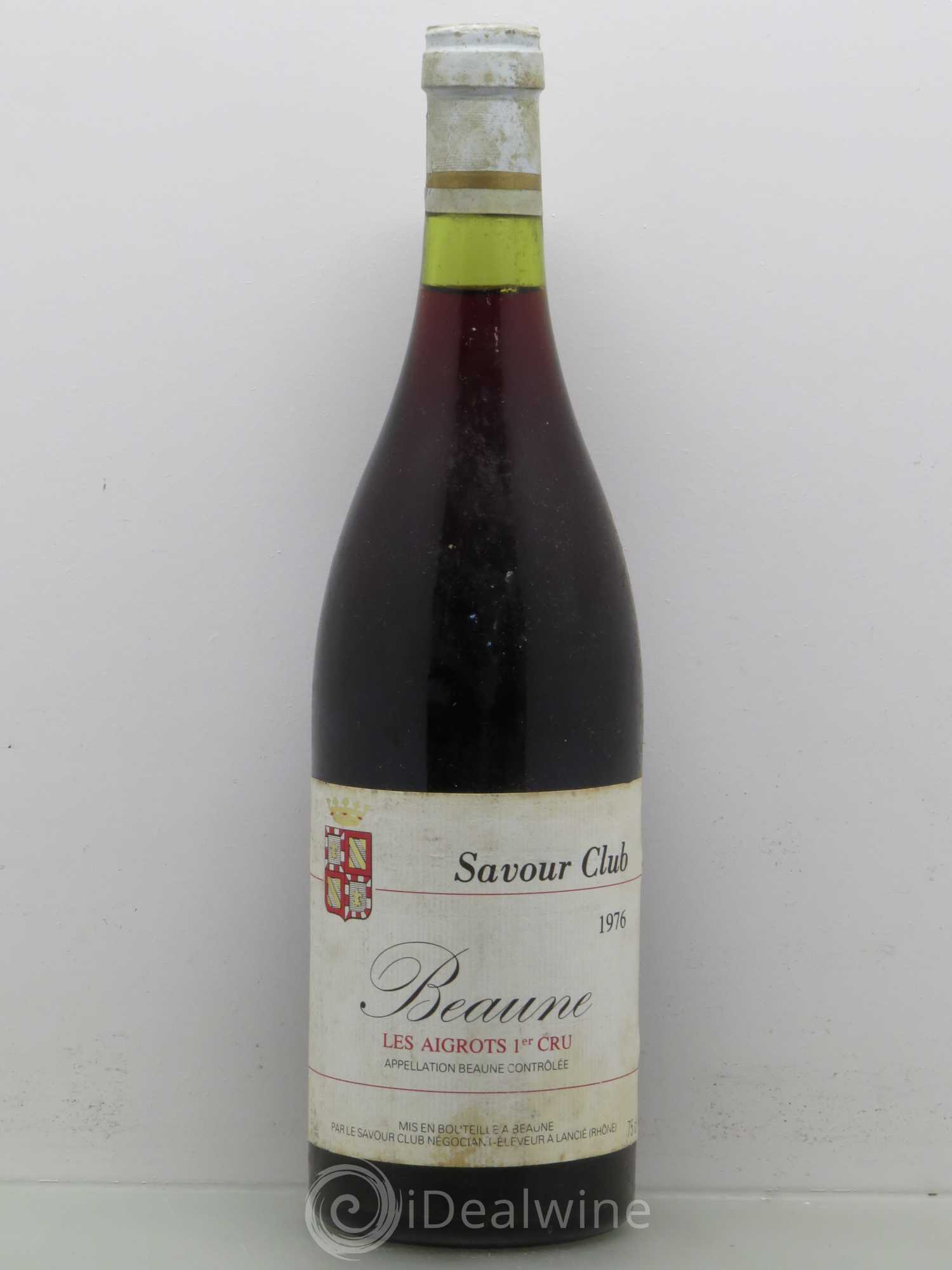 Beaune 1er Cru Les Aigrots - Savour Club 1976 - Posten von 1 Flasche - 0
