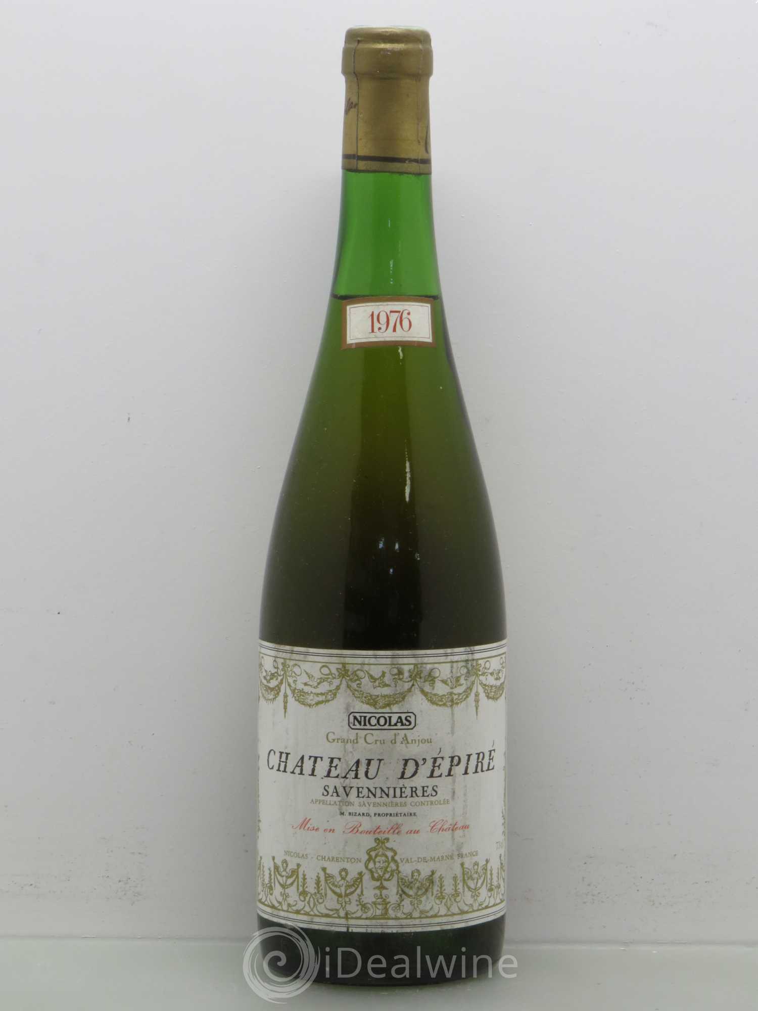Savennières Château d'Epiré 1976 - Lot de 1 bouteille - 0