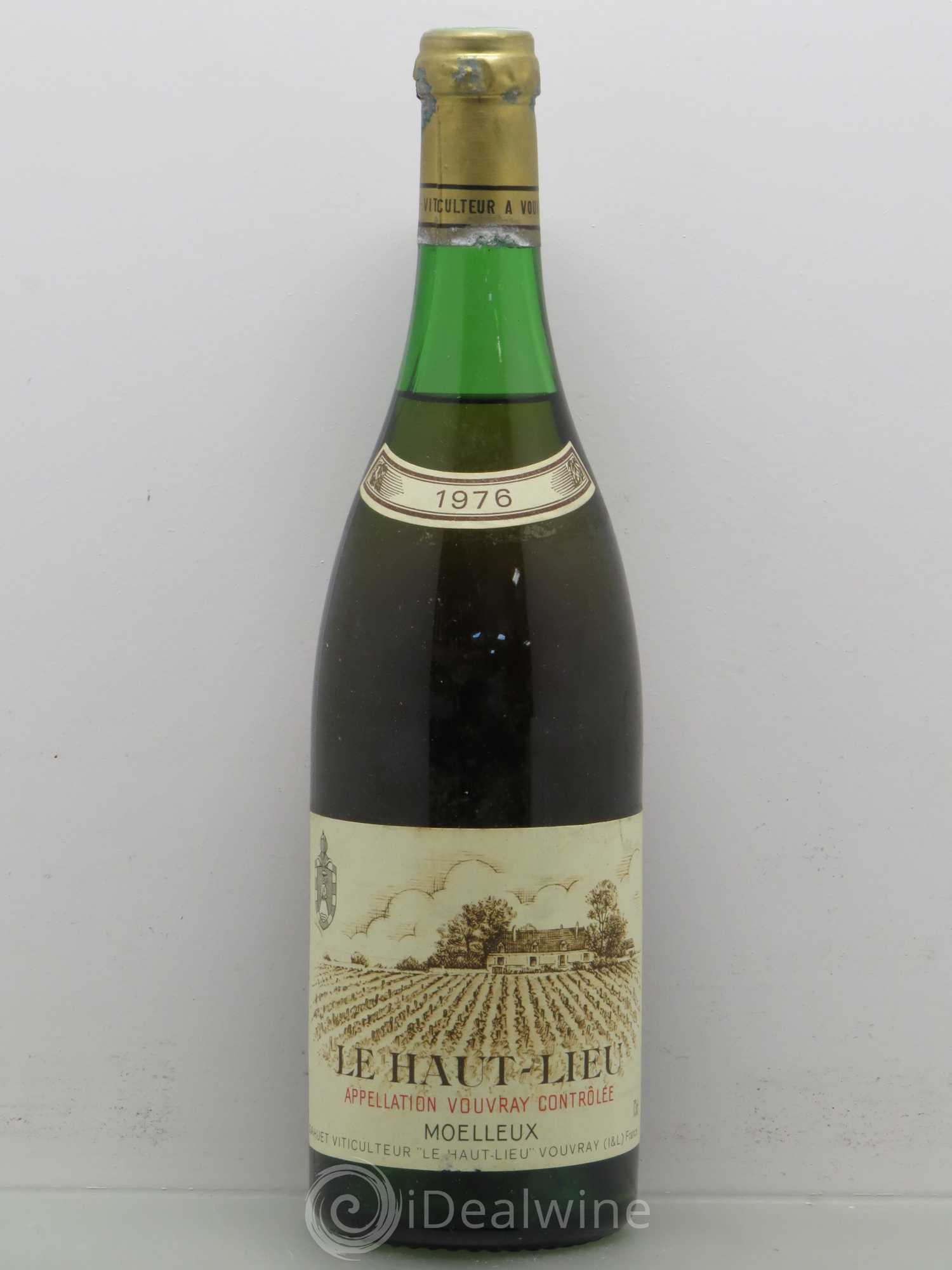 Vouvray Le Haut-Lieu Moelleux Domaine Huet 1976 - Lotto di 1 bottiglia - 0