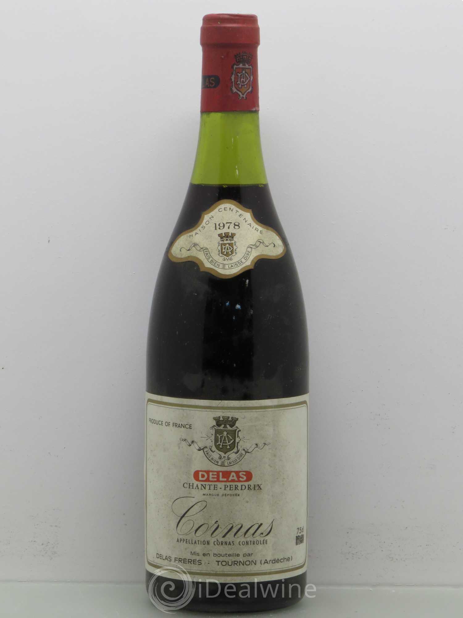 Cornas Delas 1978 - Lot de 1 bouteille - 0