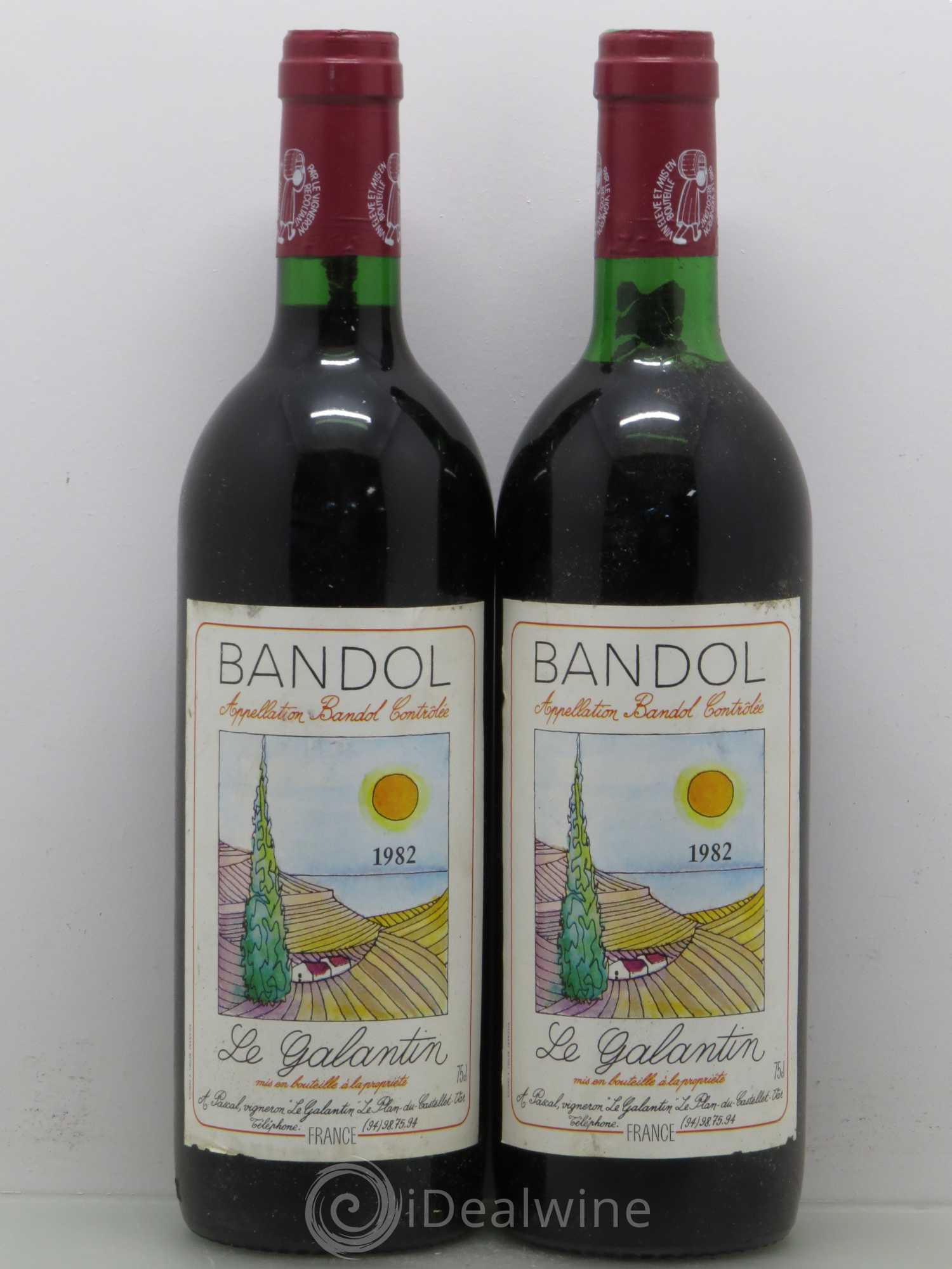 Bandol Galantin 1982 - Lot de 2 bouteilles - 0